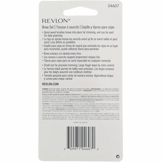 Foto 5 | Set de Cepillos y Tijeras para Cejas Revlon - Paquete de 2