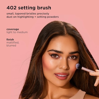Foto 3 | Brocha Fijadora De Maquillaje Real Techniques 402, Cerdas Sintéticas - Venta Internacional.
