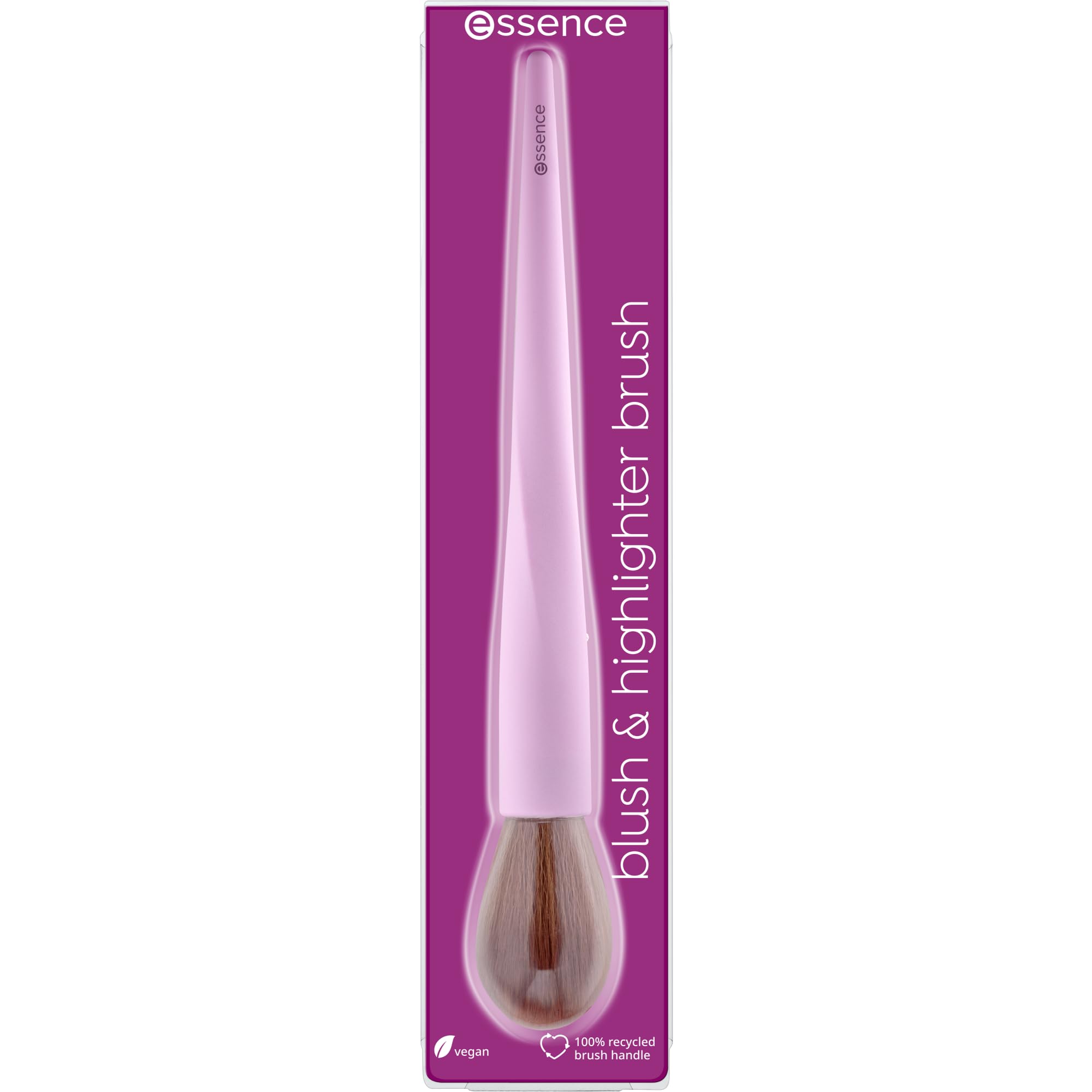 Foto 3 pulgar | Rubor E Iluminador Brush Essence, Cerdas Largas Y Suaves, Vegano - Venta Internacional.