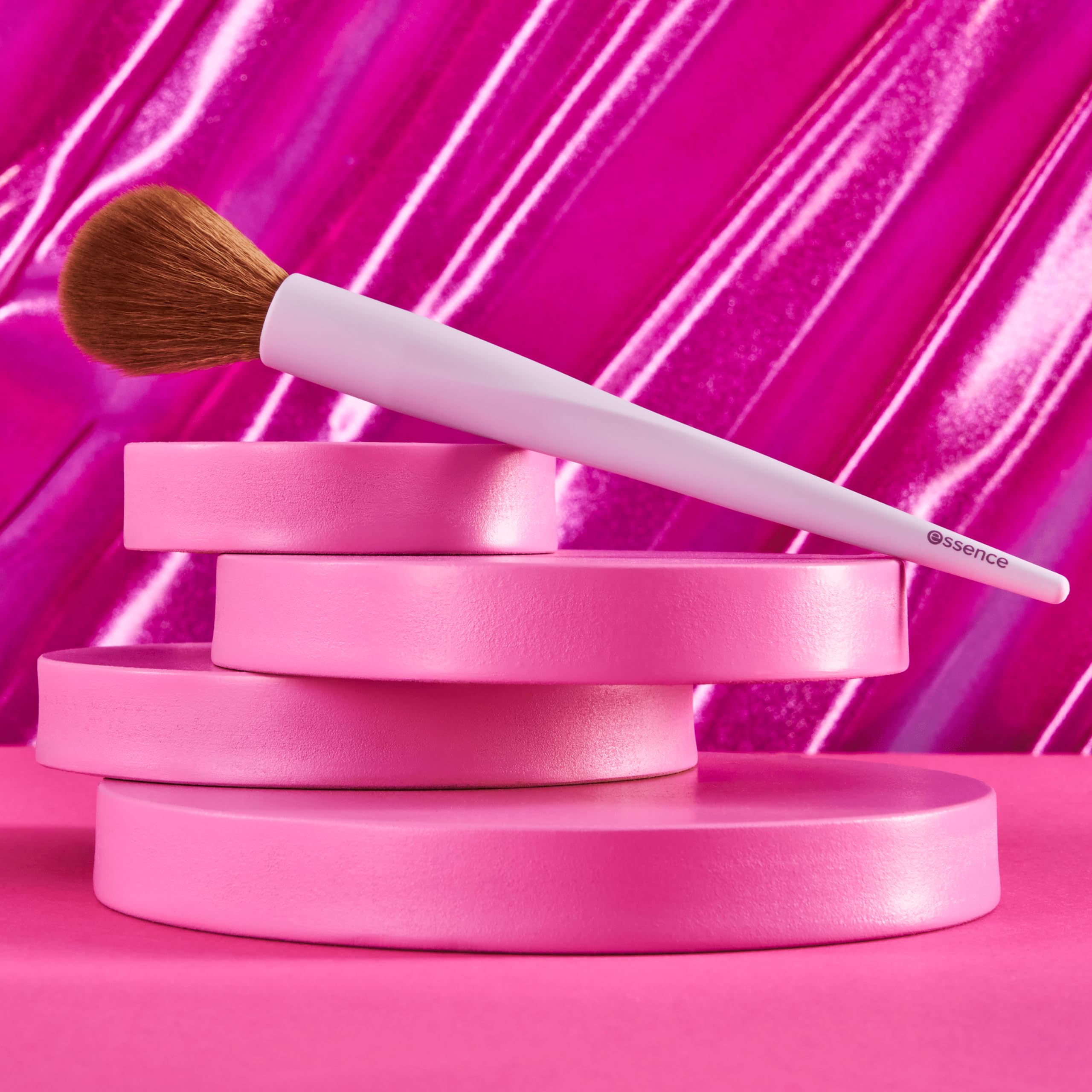 Foto 6 | Rubor E Iluminador Brush Essence, Cerdas Largas Y Suaves, Vegano - Venta Internacional.