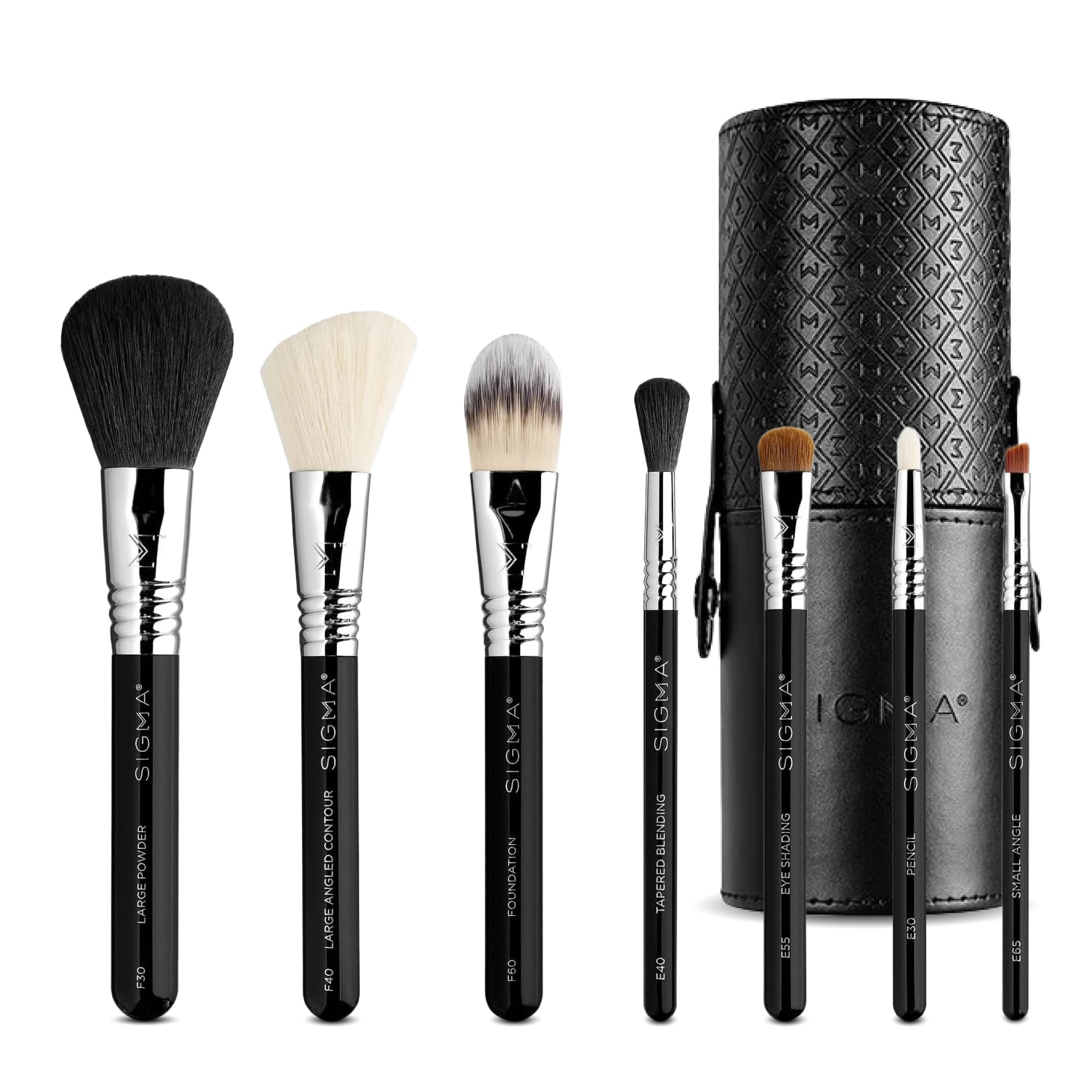 Set De Brochas De Maquillaje Sigma Beauty Travel Con 7 Brochas Y Taza - Venta Internacional. $4,031