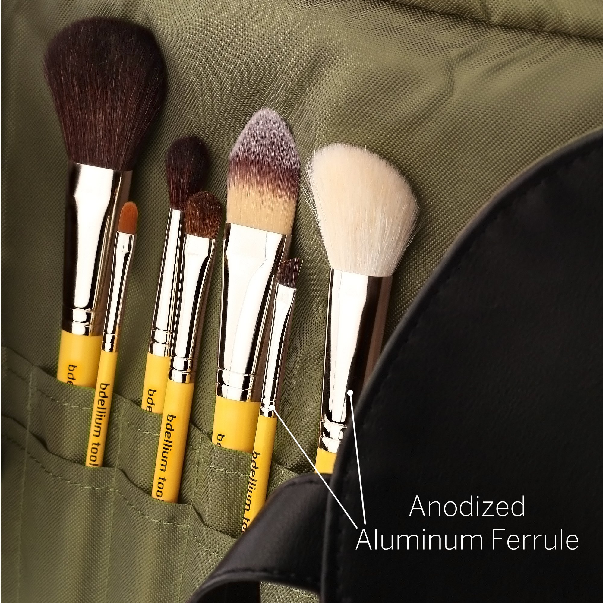 Foto 5 | Juego De Brochas De Maquillaje Bdellium Tools Studio Series, 7 Piezas Con Bolsa - Venta Internacional.