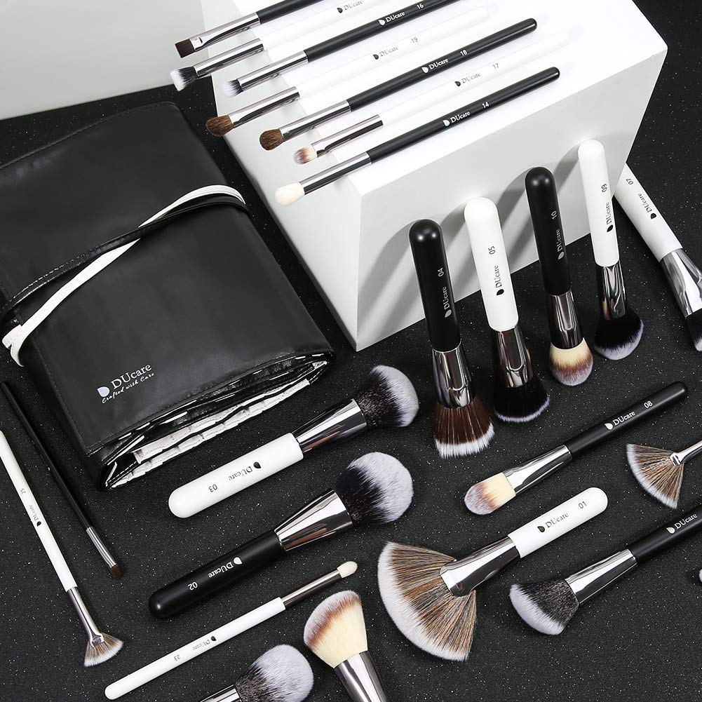 Foto 6 | Juego De Brochas De Maquillaje Ducare Panda Series, 31 Piezas, Con Funda De Piel - Venta Internacional.