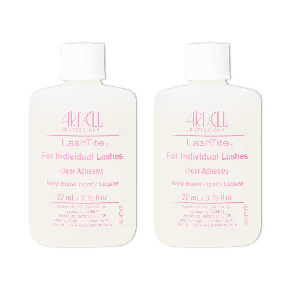 Adhesivo Para Pestañas Ardell Lashtite Clear, 22 Ml, Paquete De 2 Unidades, Para Uso Individual - Venta Internacional.