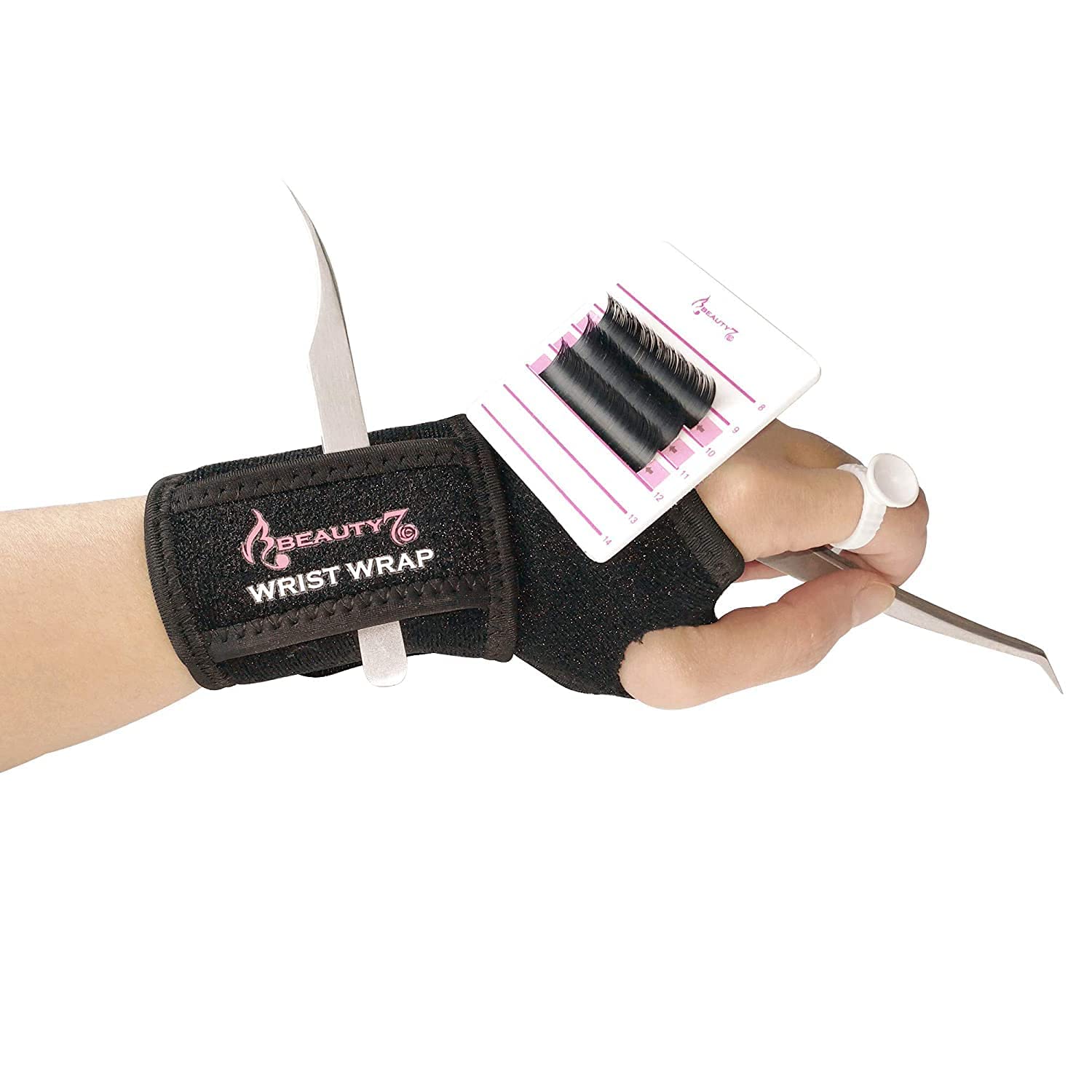 Foto 3 pulgar | Kit de Bandejas con Soporte para Extensiones de Pestañas Soporte para Palés - Venta Internacional