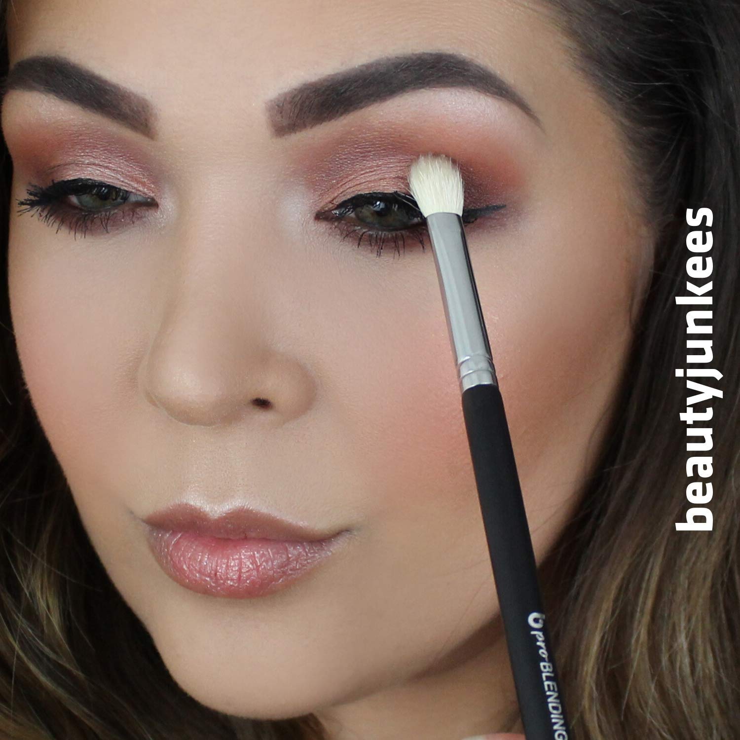 Foto 3 pulgar | Brocha de Maquillaje Beauty Junkees Sombra de Ojos don Mezcla Cónic - Venta Internacional