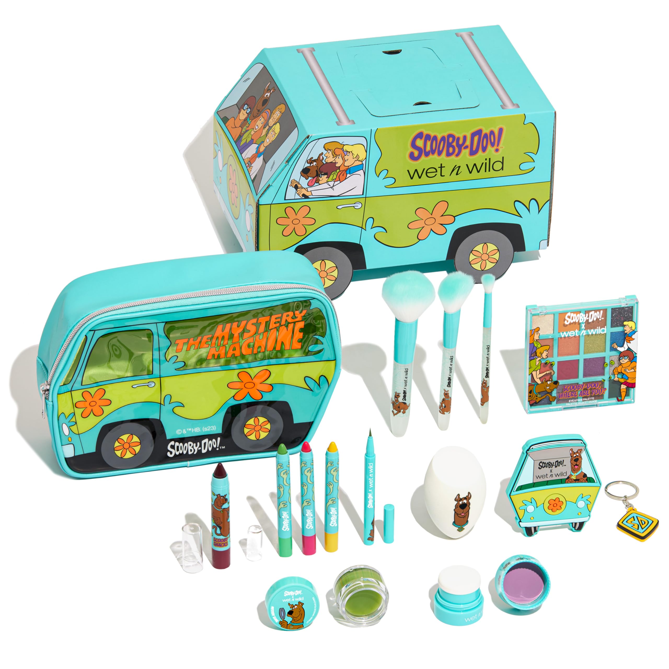 Set De Maquillaje Wet N Wild Scooby Doo Edición Limitada Con Brochas - Venta Internacional.