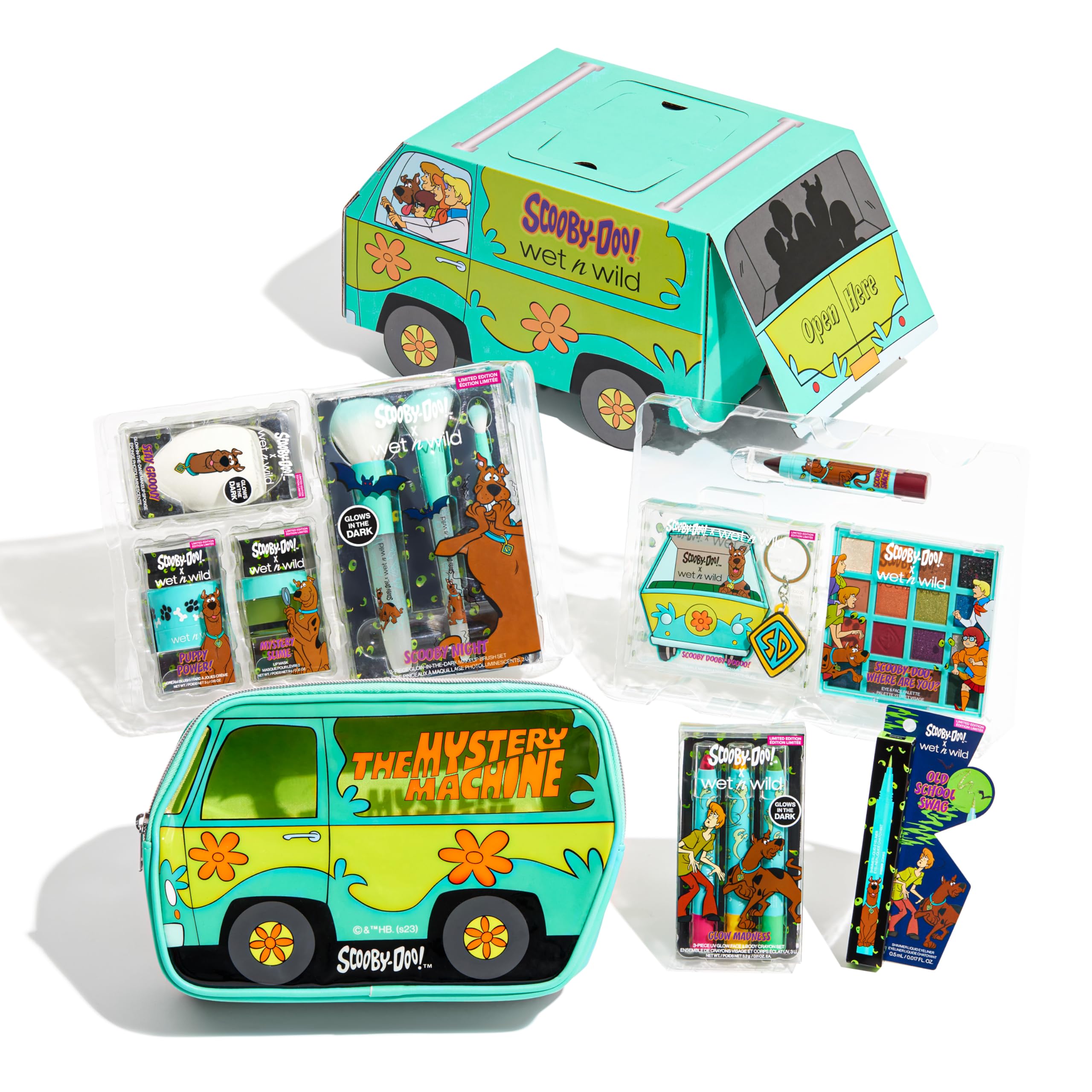 Foto 2 | Set De Maquillaje Wet N Wild Scooby Doo Edición Limitada Con Brochas - Venta Internacional.