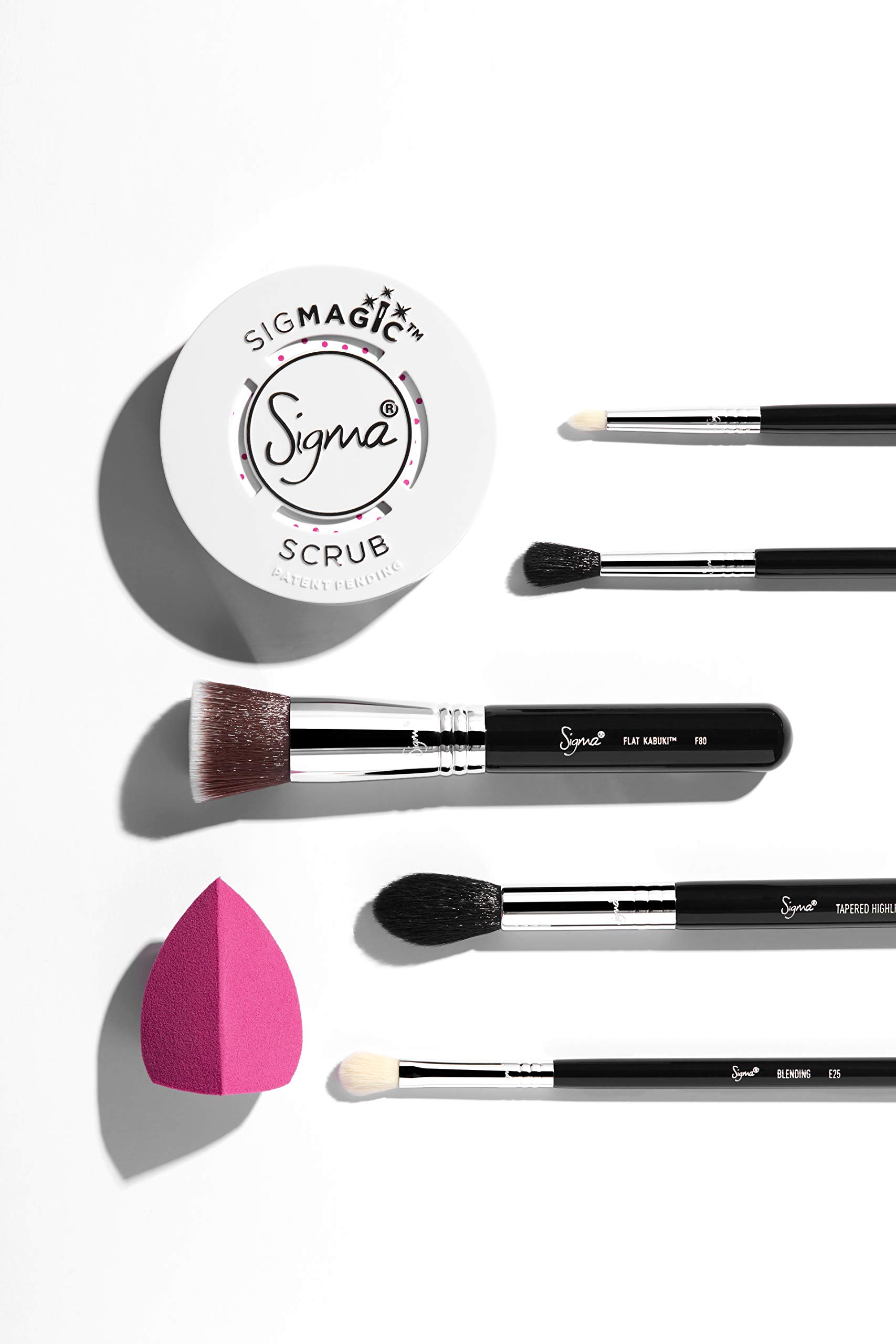 Foto 5 | Set De 5 Brochas Sigma Most-wanted Para Maquillaje Facial Y De Ojos - Venta Internacional.