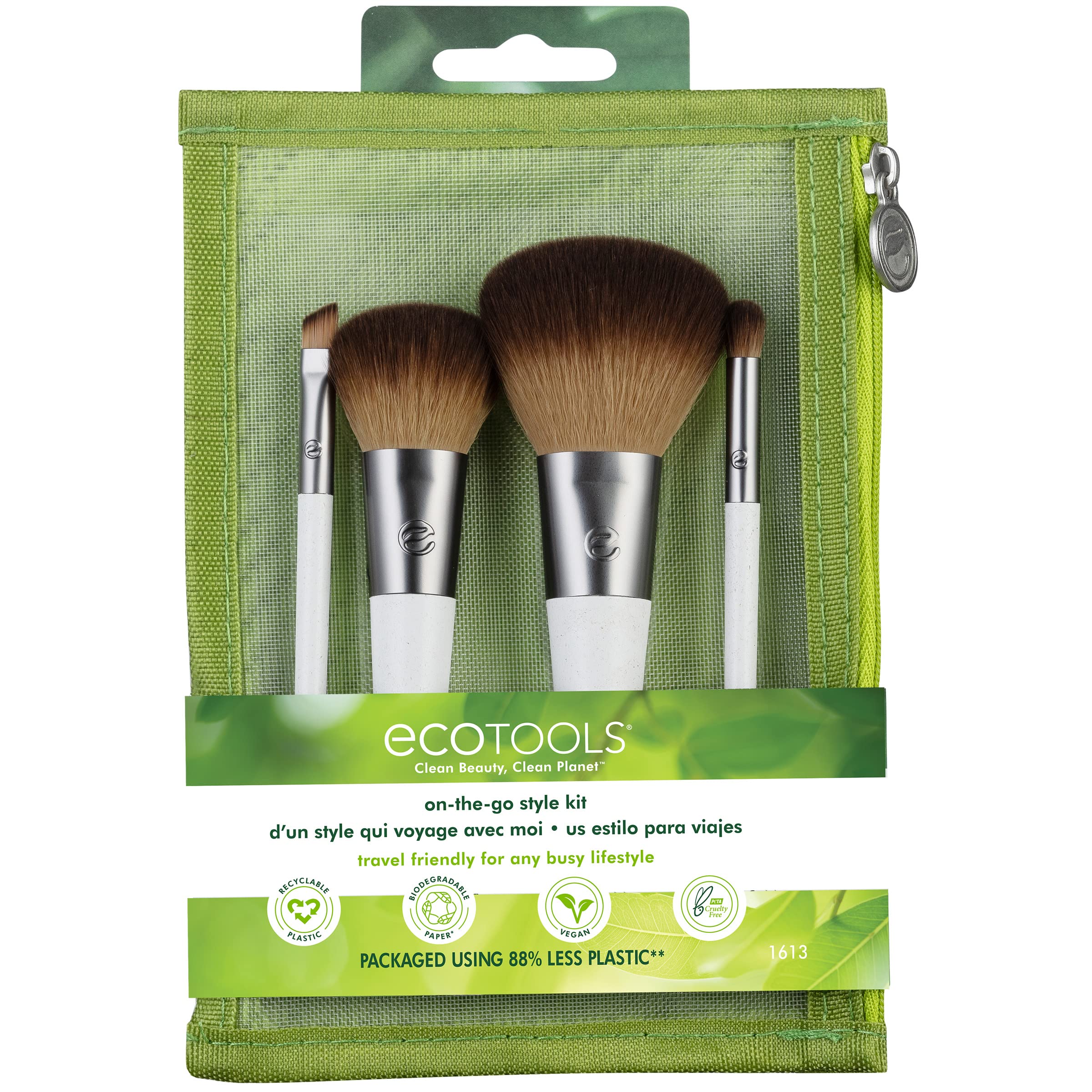 Foto 3 pulgar | Kit De Brochas De Maquillaje Ecotools On-the-go Travel, Juego De 5 Piezas - Venta Internacional.