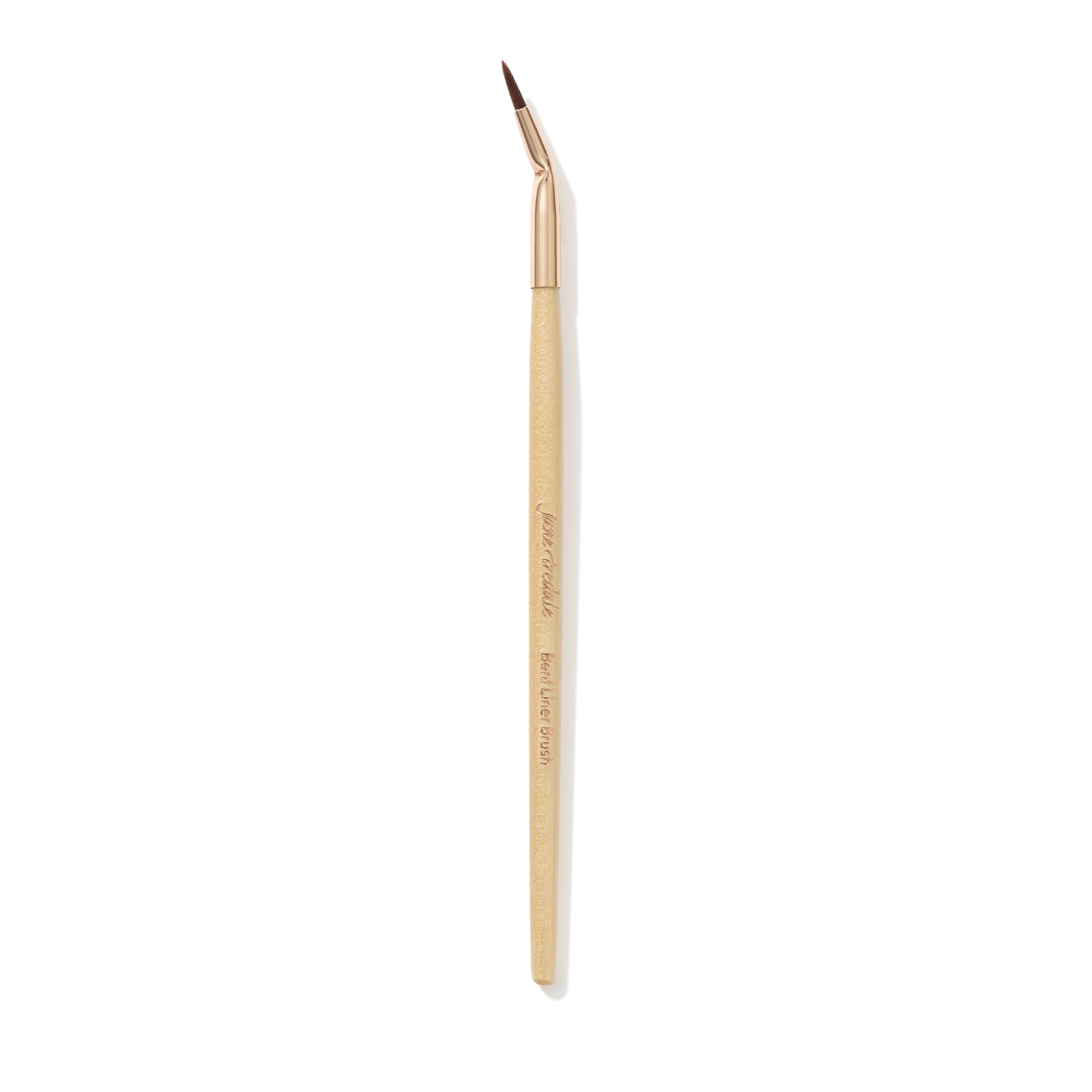 Brocha Cosmética Jane Iredale Bent Liner Brush Rose Gold - Venta Internacional.