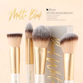 Foto 2 | Set De Brochas De Maquillaje Ducare Duo End Foundation Contour, 2 Unidades - Venta Internacional.