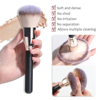 Foto 4 | Set De Brochas De Maquillaje Bs-mall Premium Foundation, 4 Piezas - Venta Internacional.