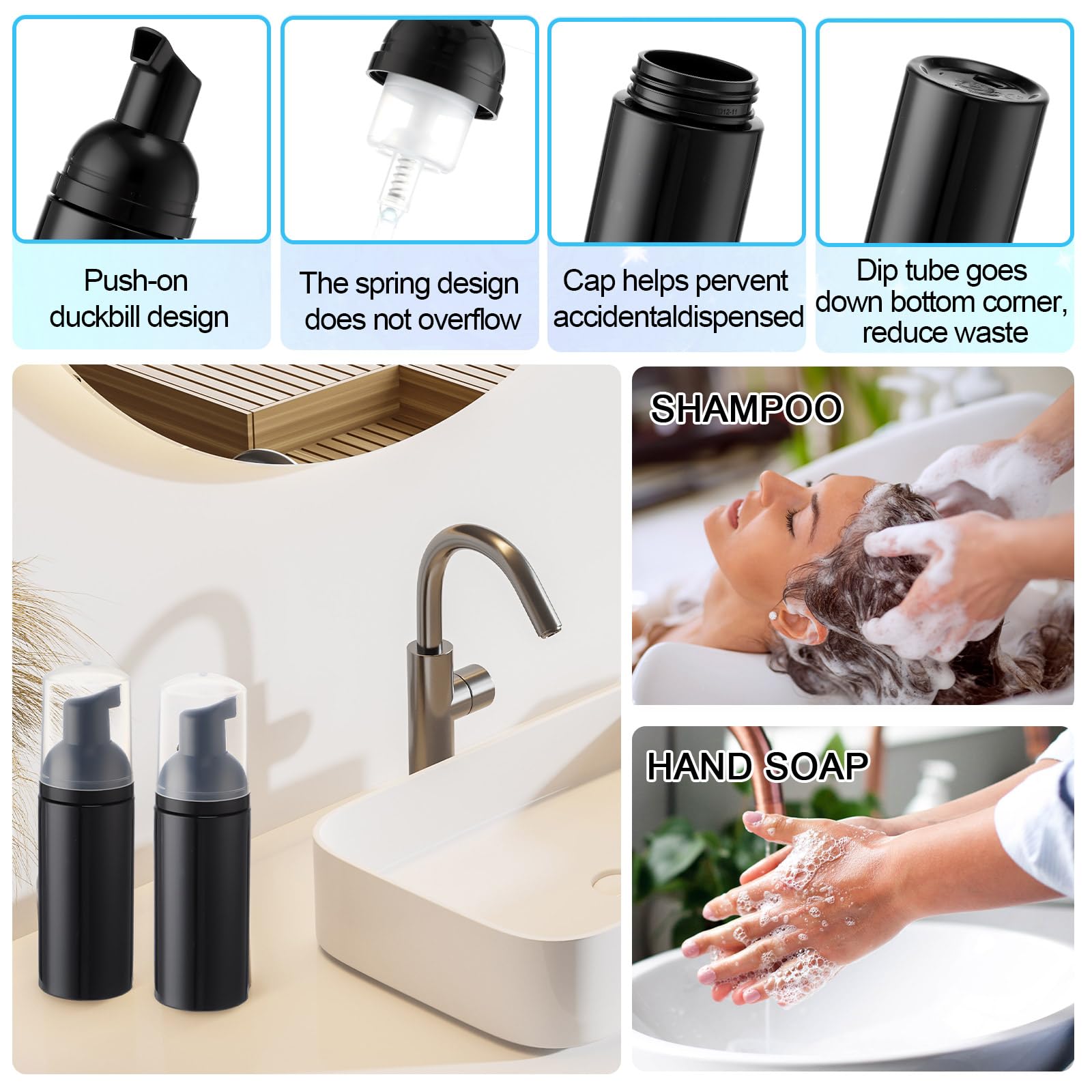 Foto 4 | Kit De Limpieza Para Extensiones De Pestañas Zhehao, 80 Unidades Con Champú, 60 Ml - Venta Internacional.