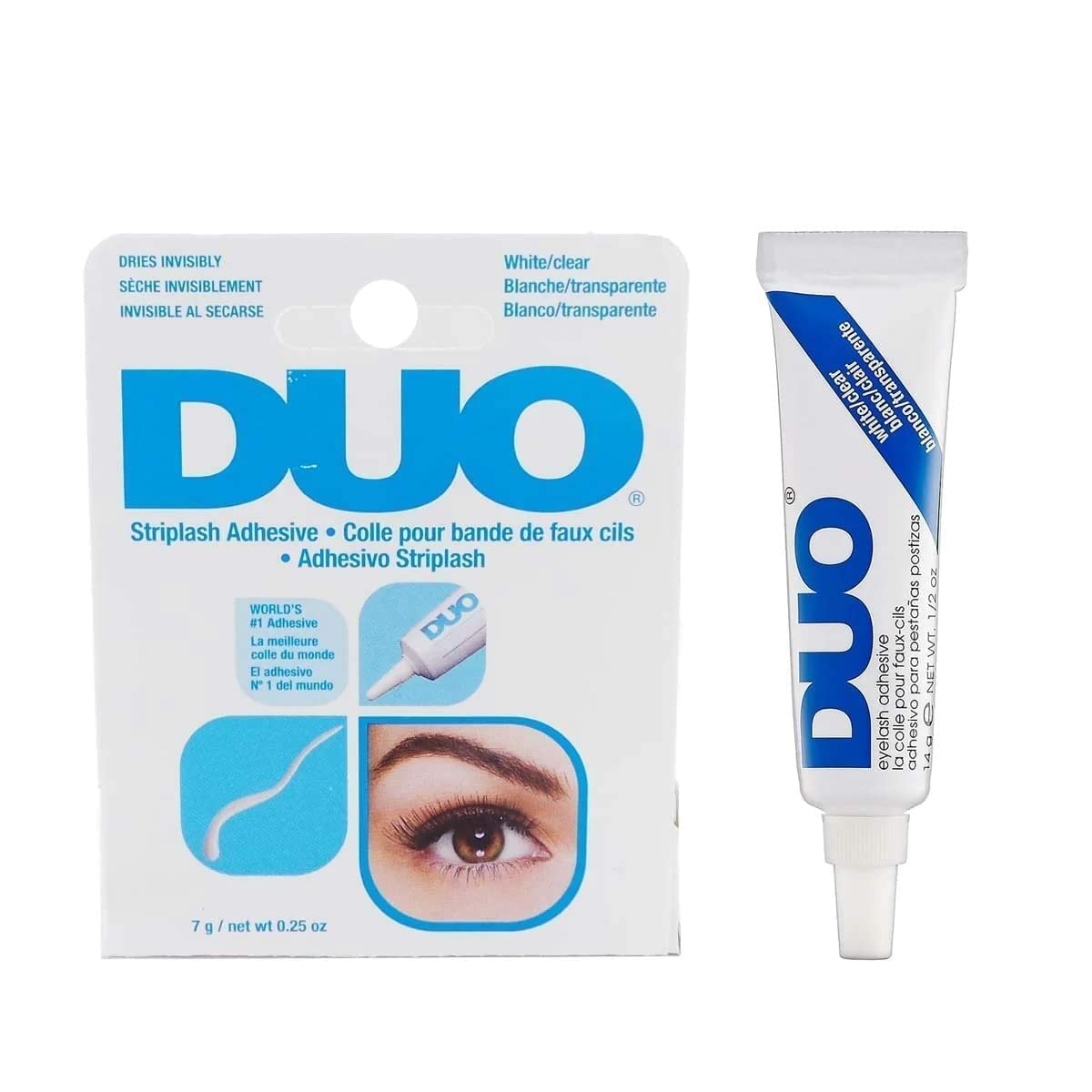 Foto 4 pulgar | Adhesivo Para Pestañas Duo Strip Lash Blanco/transparente, 7 Ml, Paquete De 1 - Venta Internacional.