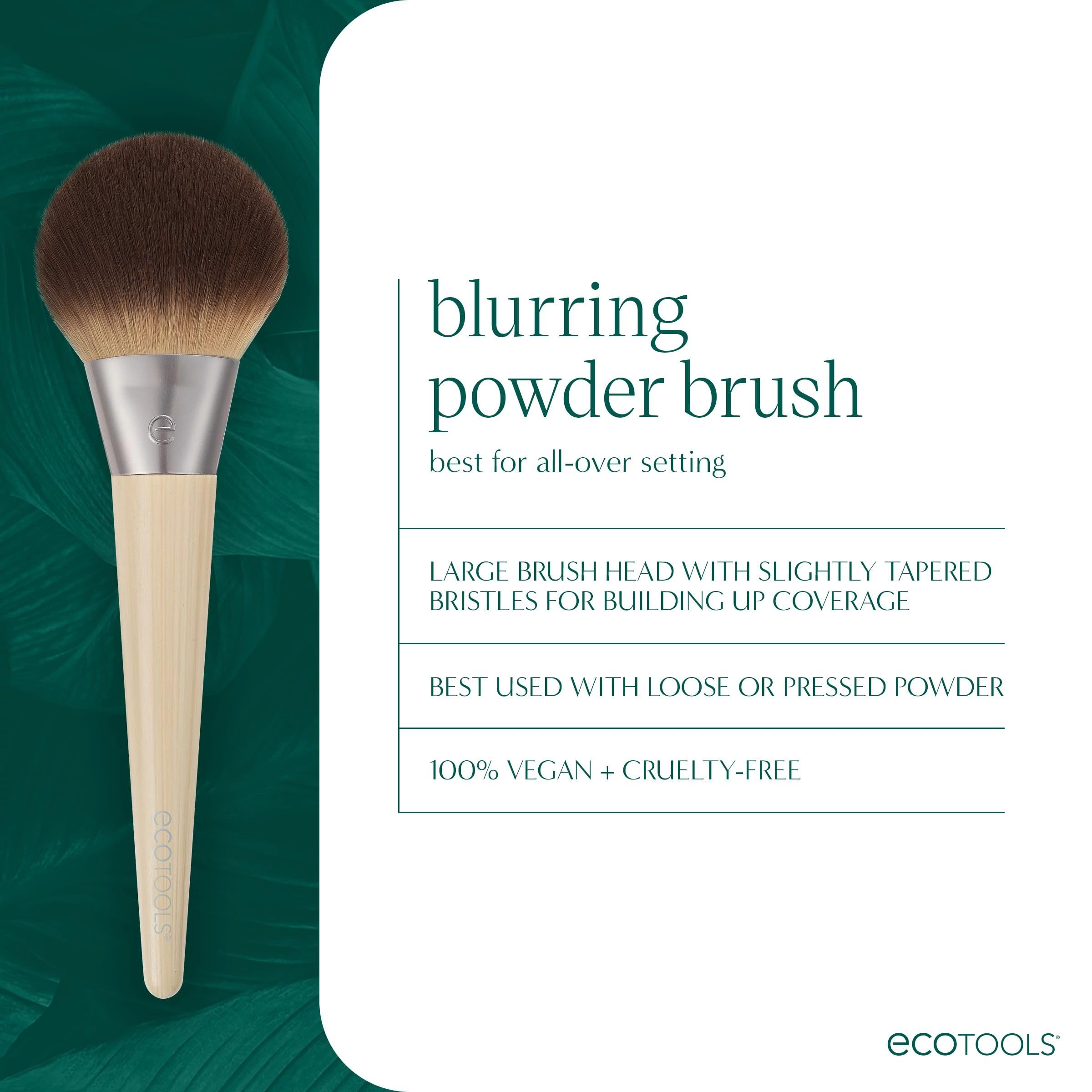 Foto 4 pulgar | Brocha De Maquillaje Ecotools En Polvo Difuminador Para Prendas Sueltas Y Prensadas - Venta Internacional.