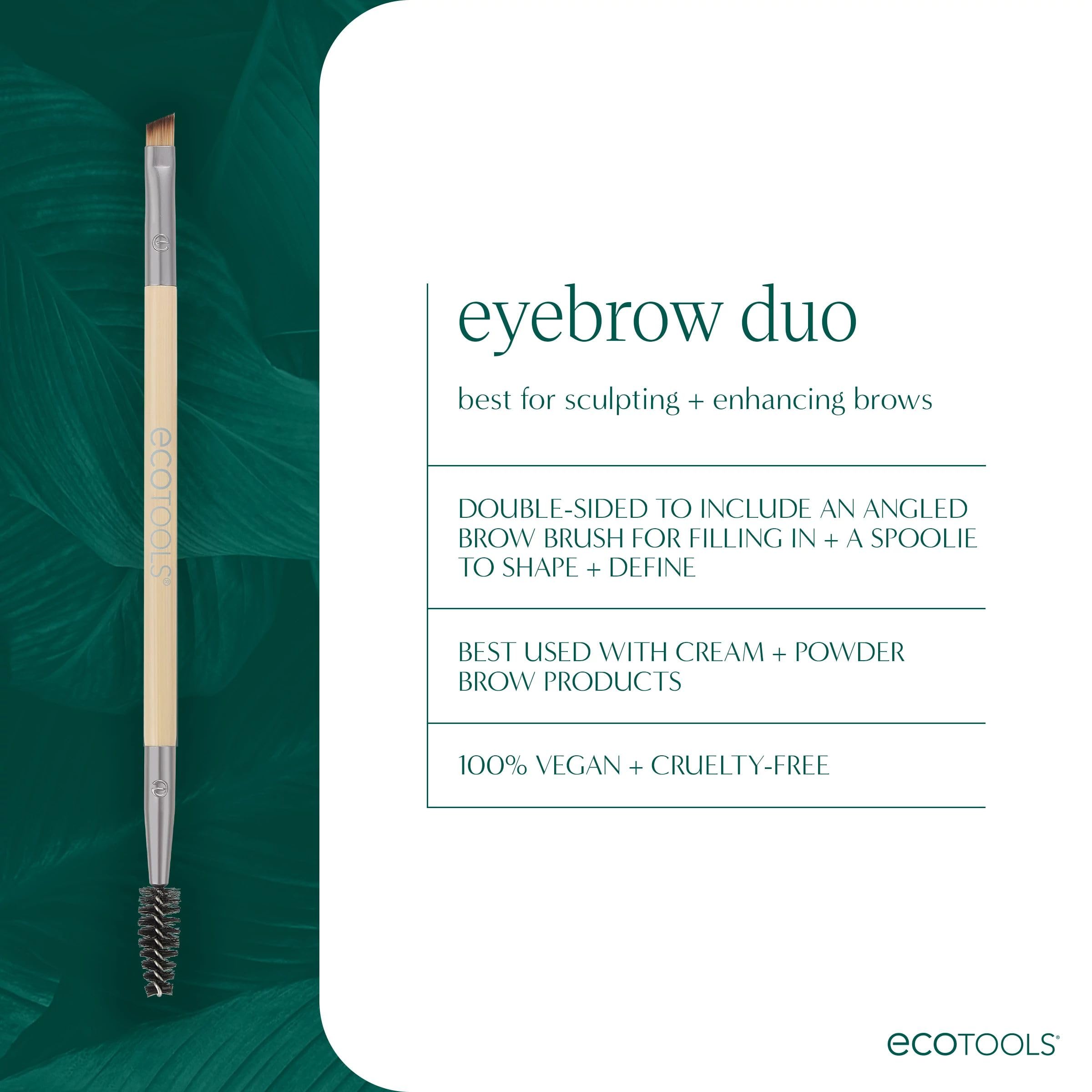 Foto 4 pulgar | Pincel Para Cejas Ecotools Tame Sculpt, Relleno Con Bobina Y Angulado - Venta Internacional.