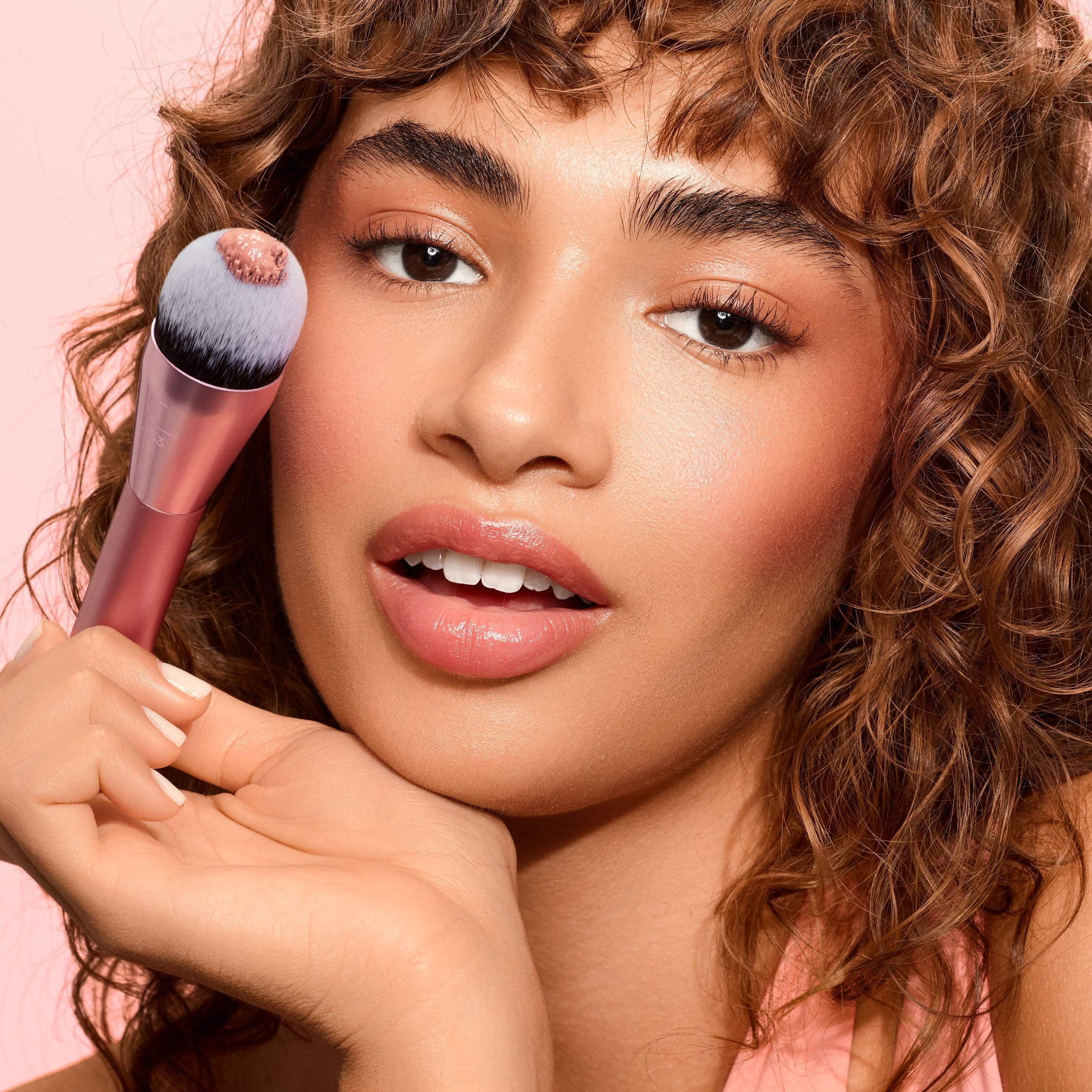Foto 6 | Brocha De Maquillaje Real Techniques Power Pigment Blush, 1 Unidad - Venta Internacional.