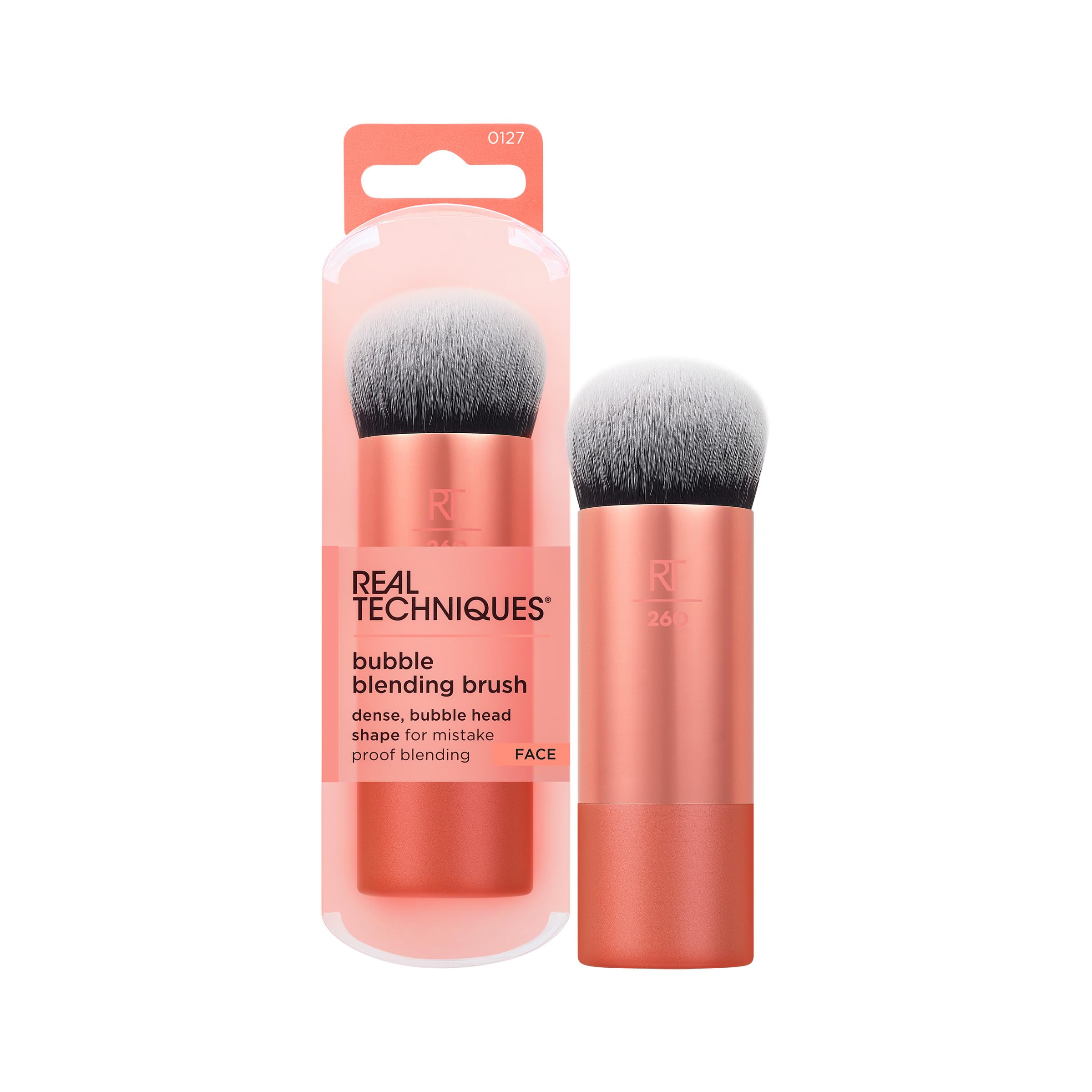 Brocha De Maquillaje Real Techniques Para Mezclar Burbujas, Vegana, 1 Unidad - Venta Internacional.