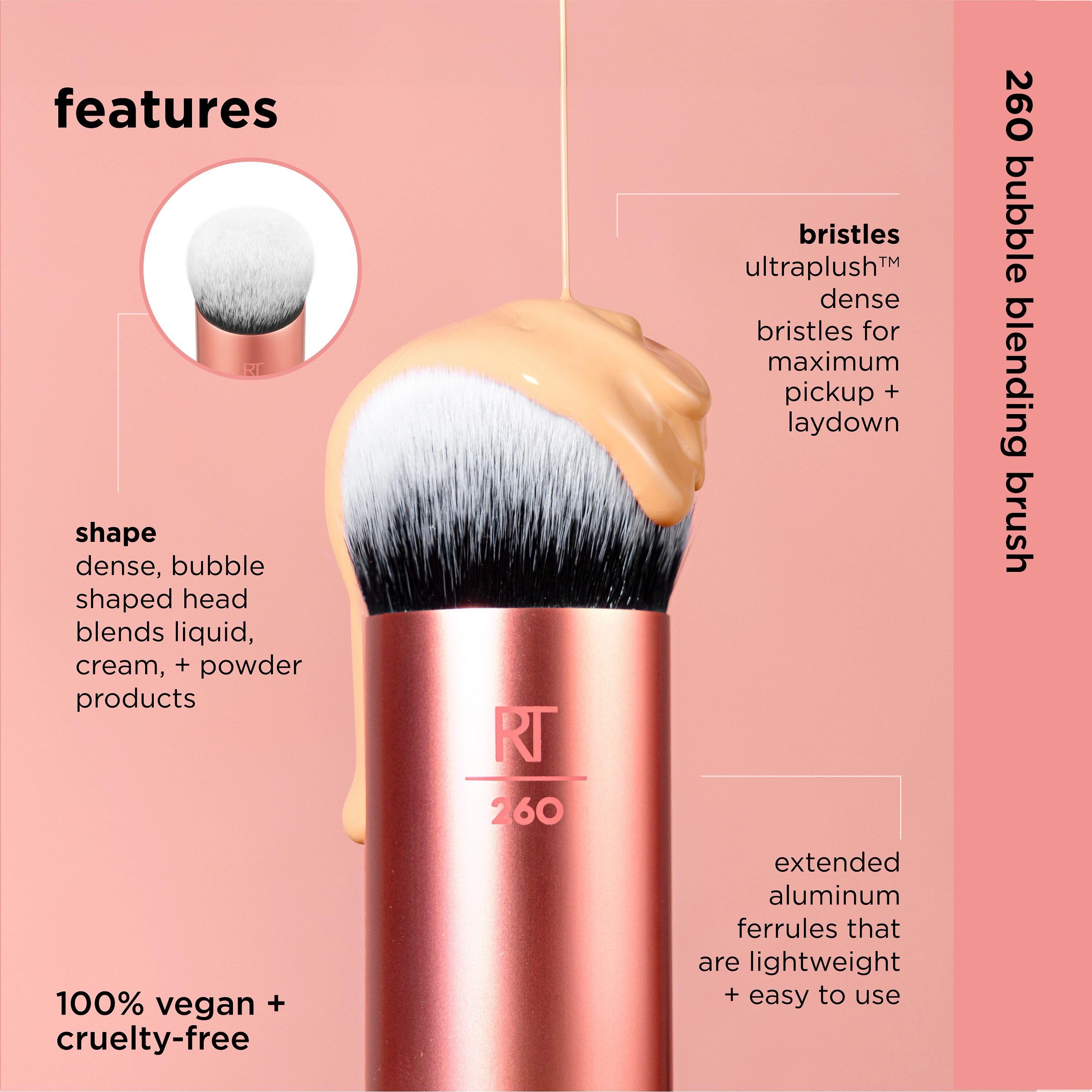 Foto 5 pulgar | Brocha De Maquillaje Real Techniques Para Mezclar Burbujas, Vegana, 1 Unidad - Venta Internacional.