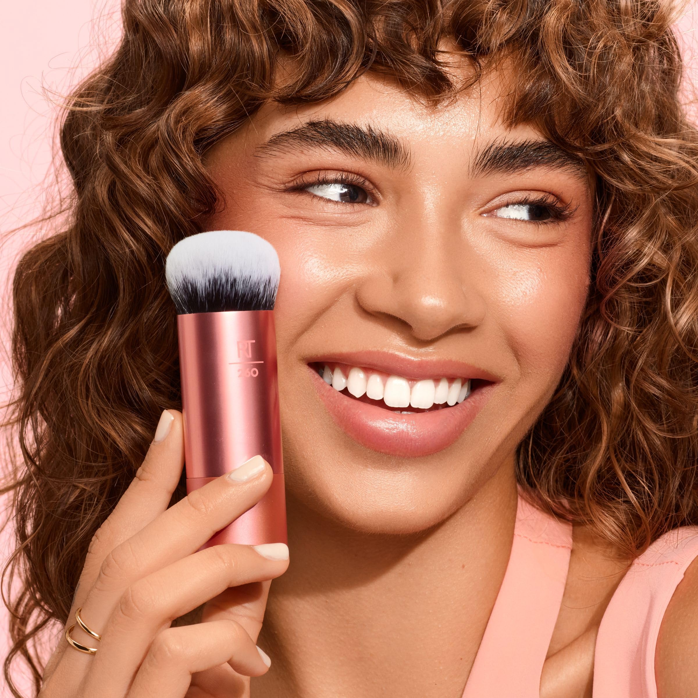 Foto 6 | Brocha De Maquillaje Real Techniques Para Mezclar Burbujas, Vegana, 1 Unidad - Venta Internacional.