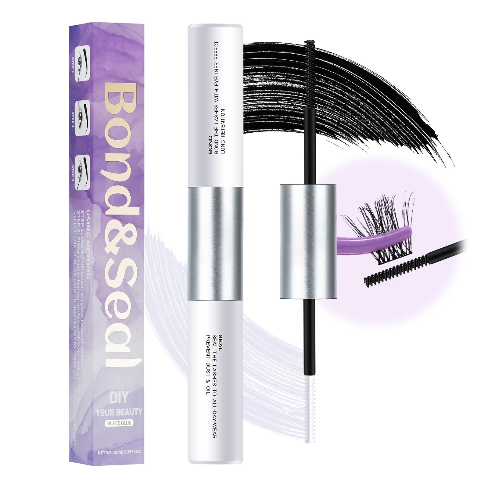 Pegamento Impermeable Para Pestañas Bond And Seal, 10 Ml - Venta Internacional. $431