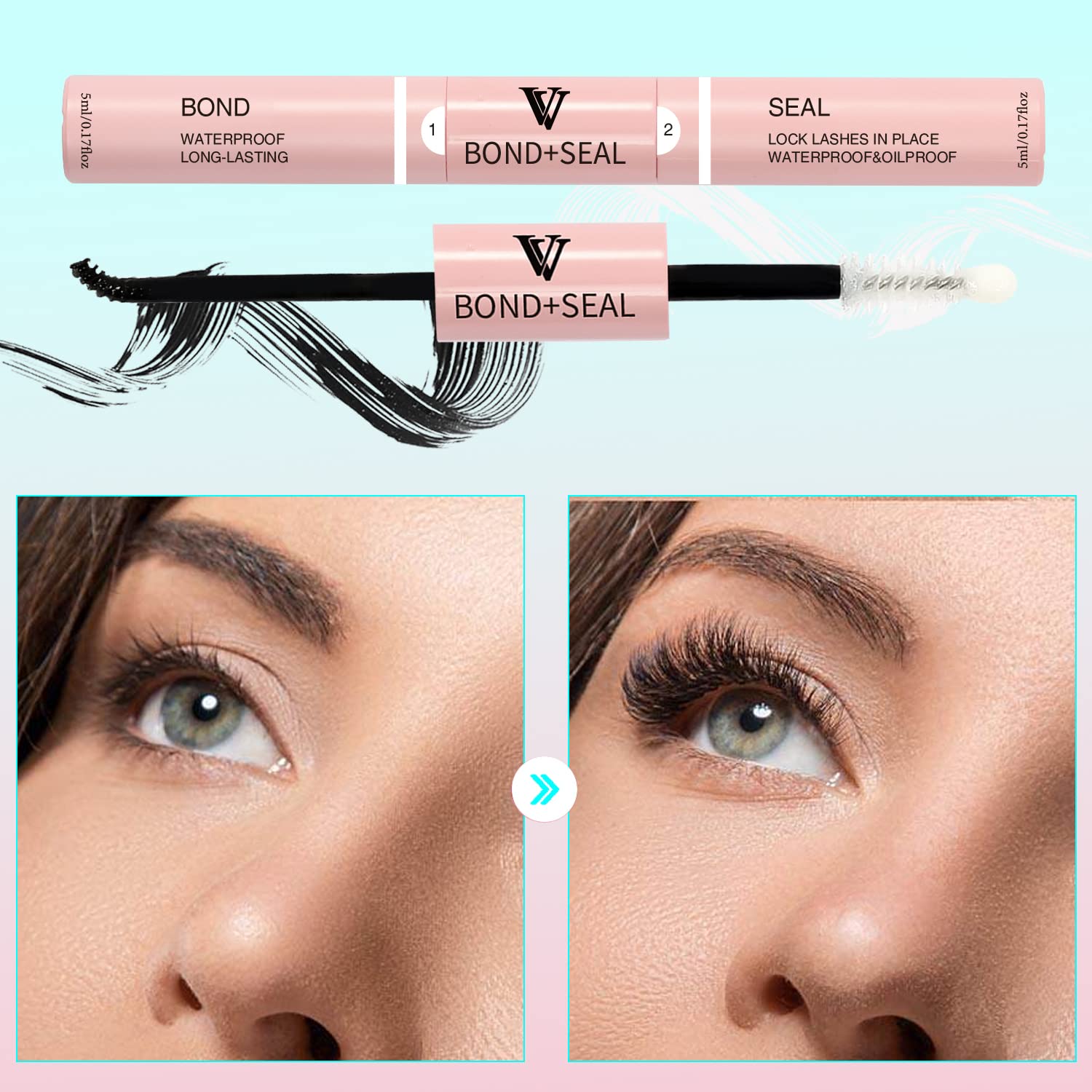 Foto 7 pulgar | Pegamento Para Pestañas Lash Bond And Seal Cluster Vavalash 5 Ml+5 Ml - Venta Internacional.