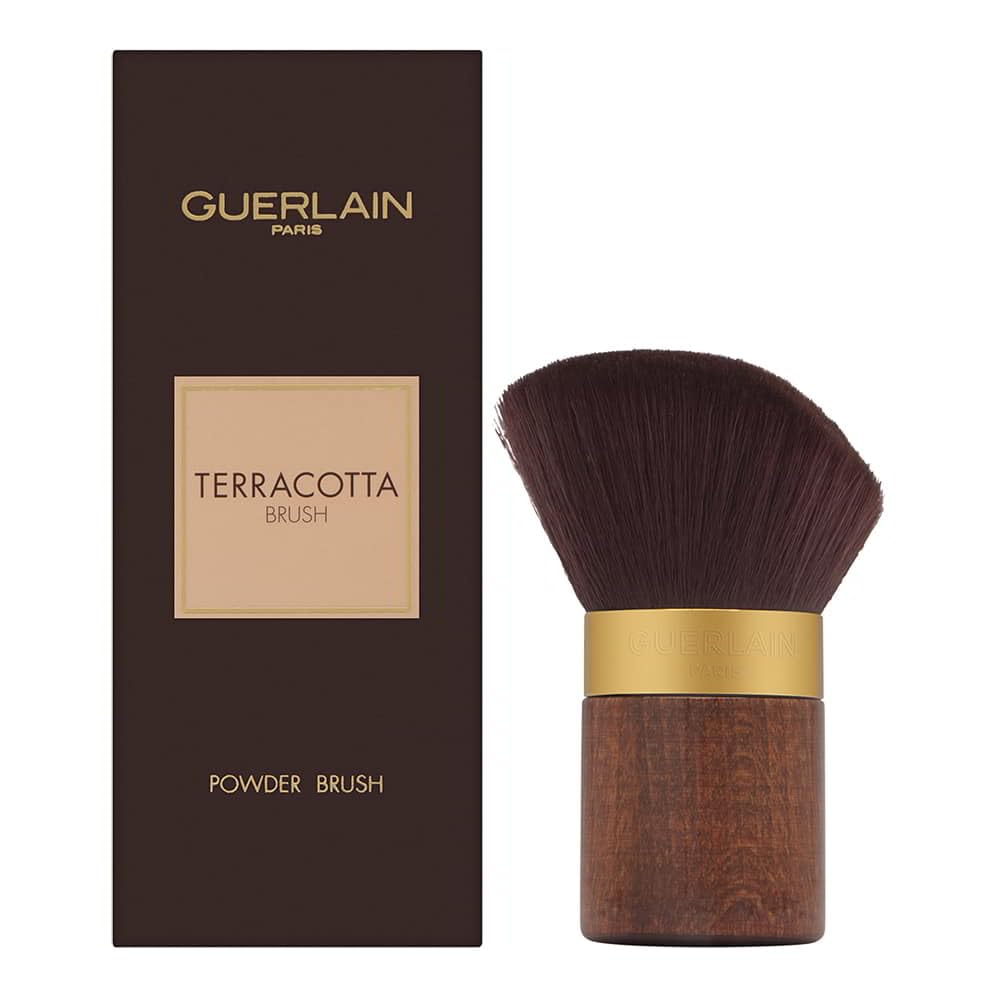 Brocha De Maquillaje Guerlain Terracotta Kabuki Powder Brown - Venta Internacional.