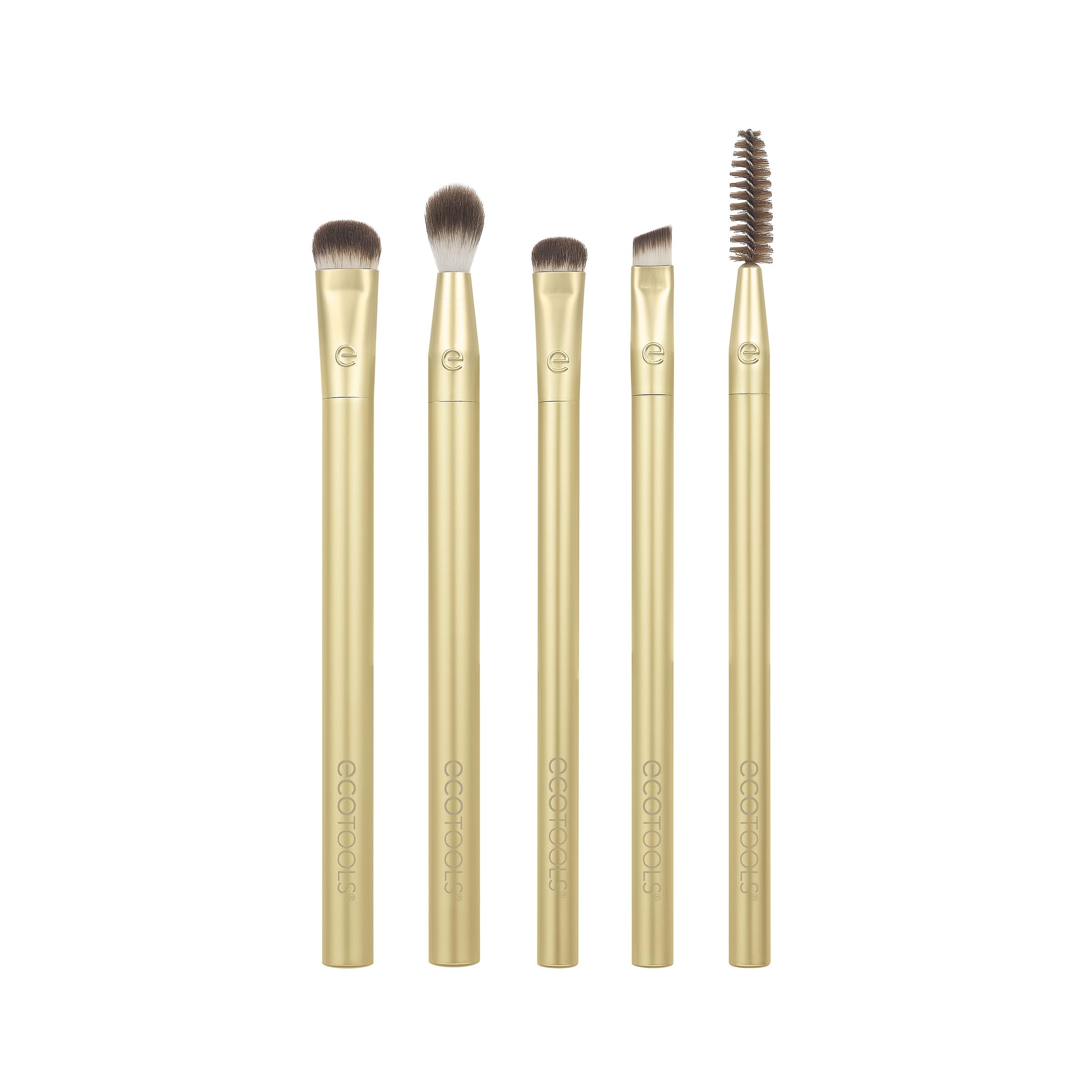 Foto 2 pulgar | Set De Brochas De Maquillaje Ecotools Precious Metals Brightening Eye - Venta Internacional.