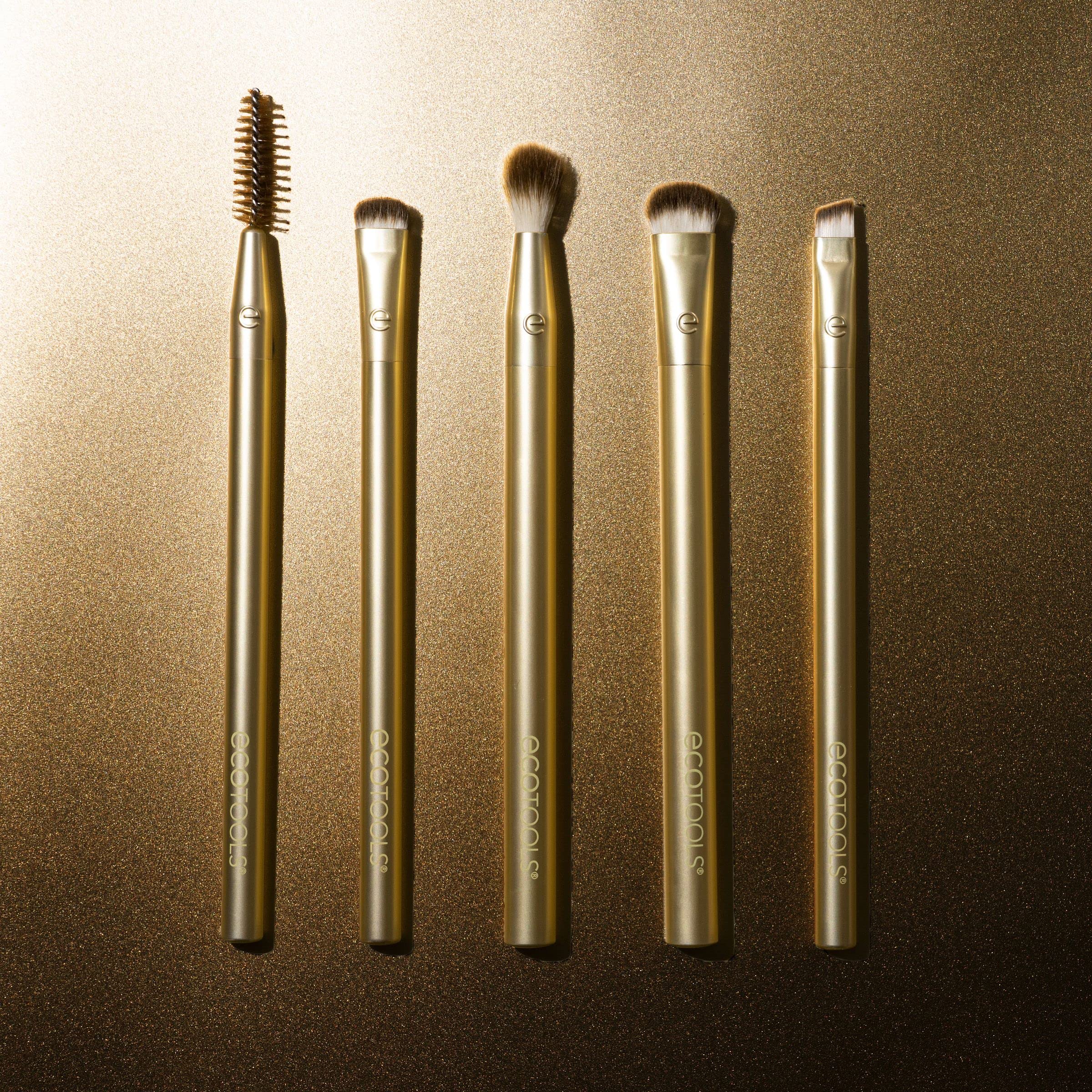 Foto 8 pulgar | Set De Brochas De Maquillaje Ecotools Precious Metals Brightening Eye - Venta Internacional.