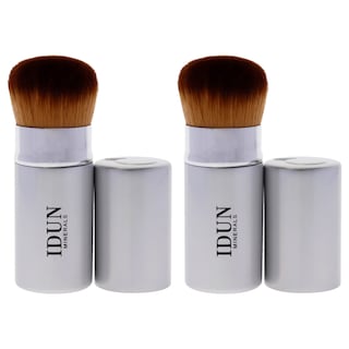 Foto 2 | Brocha Retráctil Kabuki Idun Minerals 002 Para Mujer - Venta Internacional.
