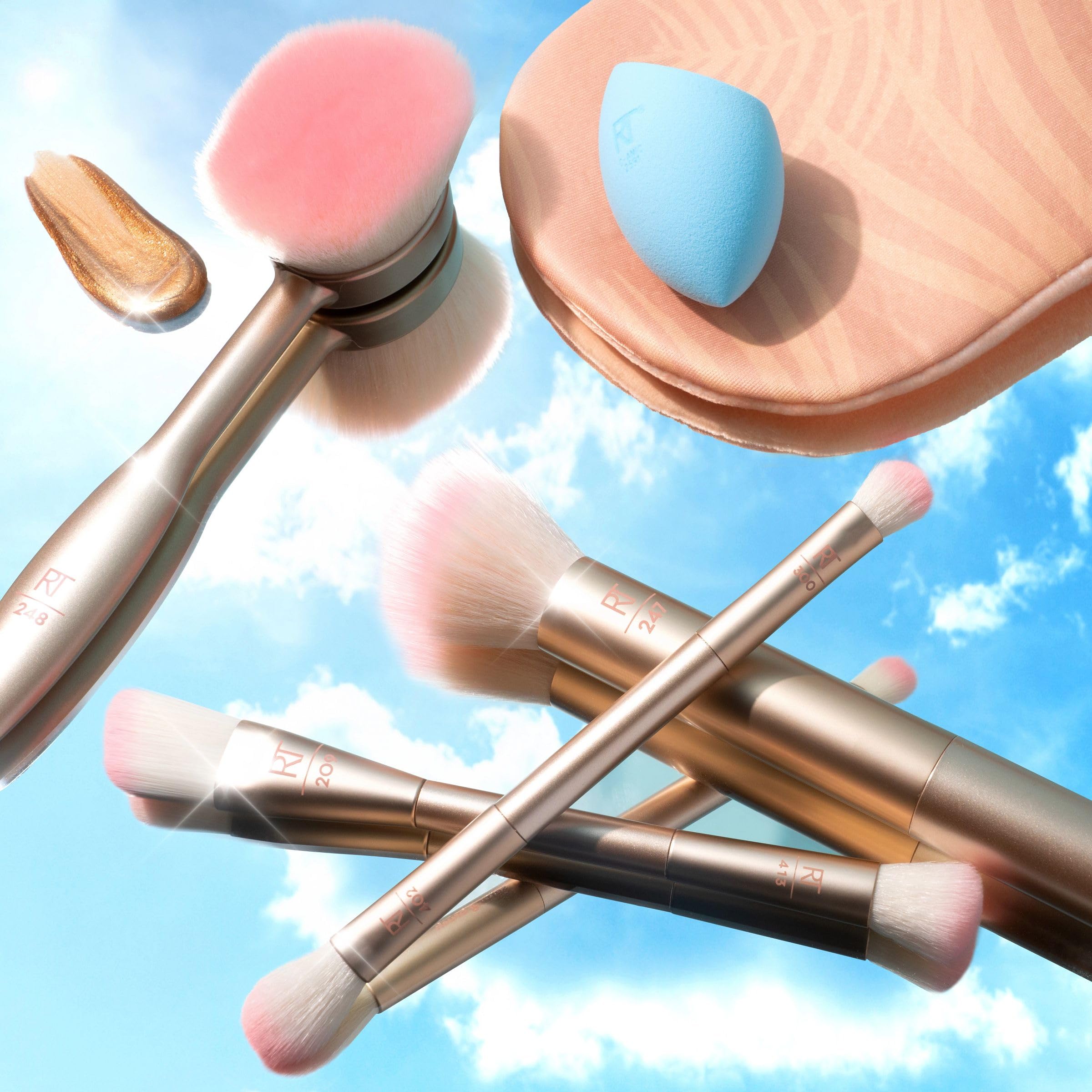 Foto 5 | Kit De Brochas De Maquillaje Real Techniques Endless Summer, Juego De 6 Piezas - Venta Internacional.