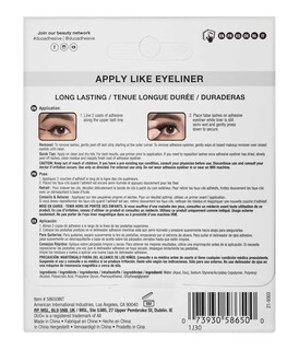 Foto 4 | Delineador De Ojos Y Adhesivo Para Pestañas Duo Line It Lash It Clear Waterproof - Venta Internacional.