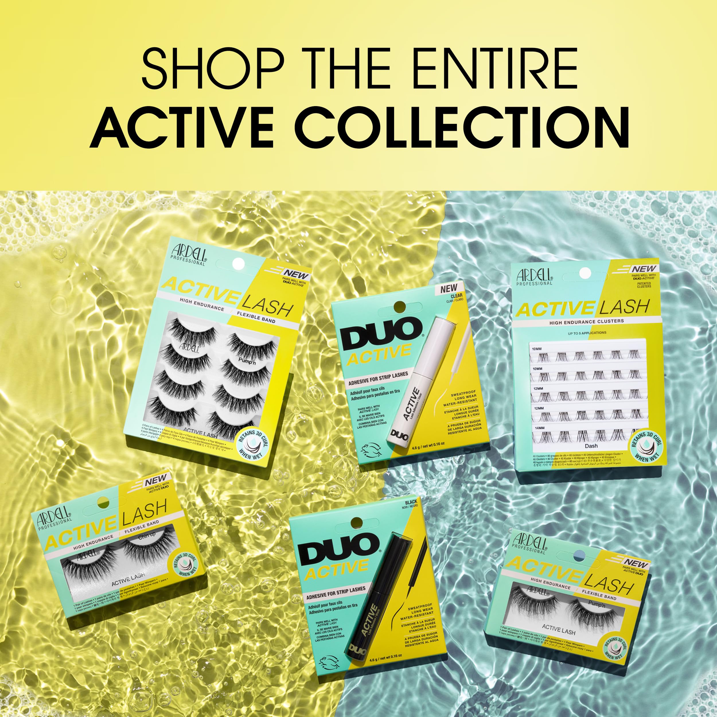 Foto 8 pulgar | Pincel Adhesive Duo Active Clear Para Pestañas, 4,6 G - Venta Internacional.