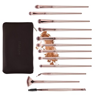Foto 3 | Set De Brochas De Maquillaje Daubigny, 12 Unidades, Sombra De Ojos Con Bolsa - Venta Internacional.