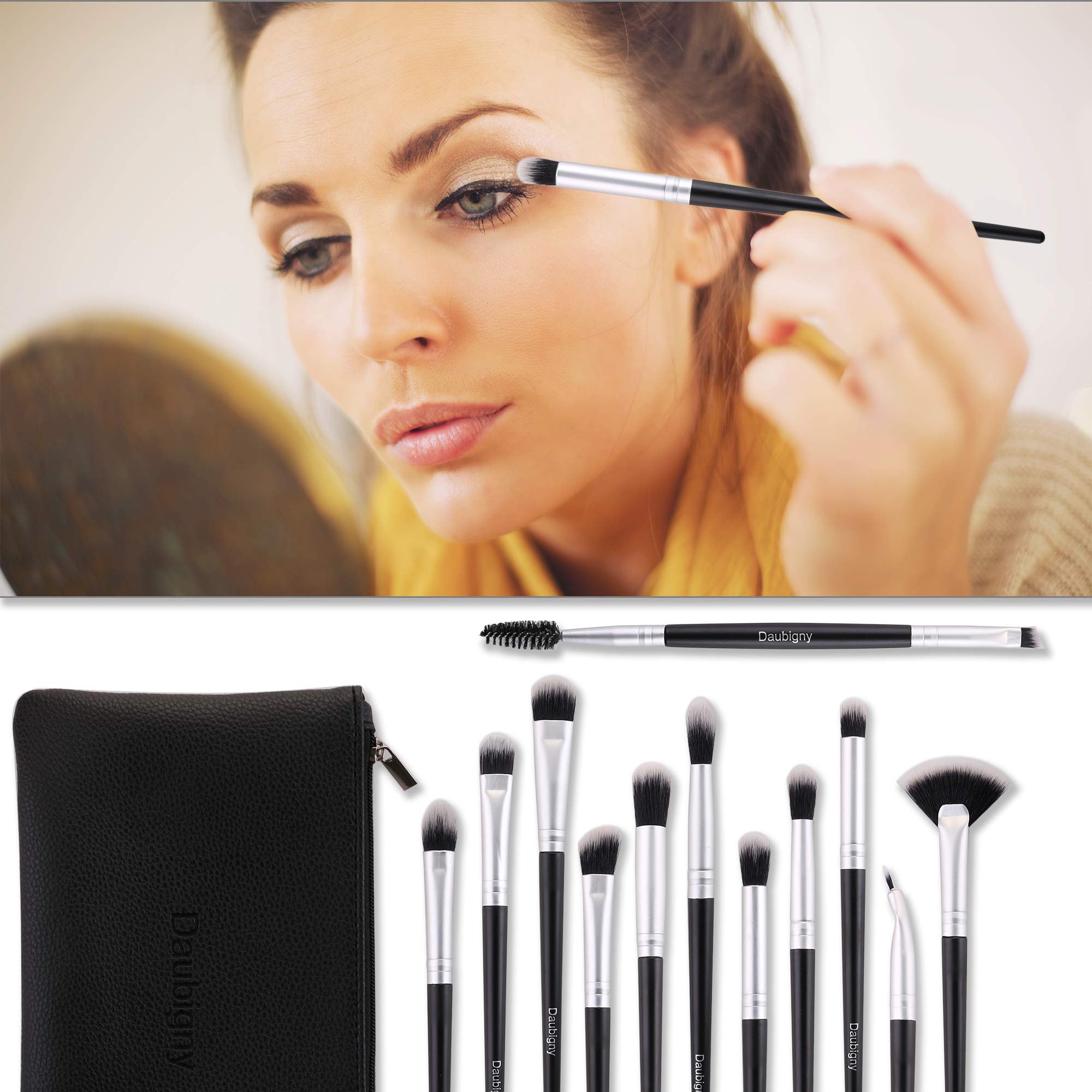 Foto 5 pulgar | Brochas para Maquillaje Daubigny 12 Piezas-Venta Internacional