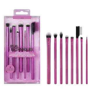 Foto 1 | Set de Brochas para Maquillaje Real Techniques Everyday Eye Essentials 8 Unidades - Venta Internacional