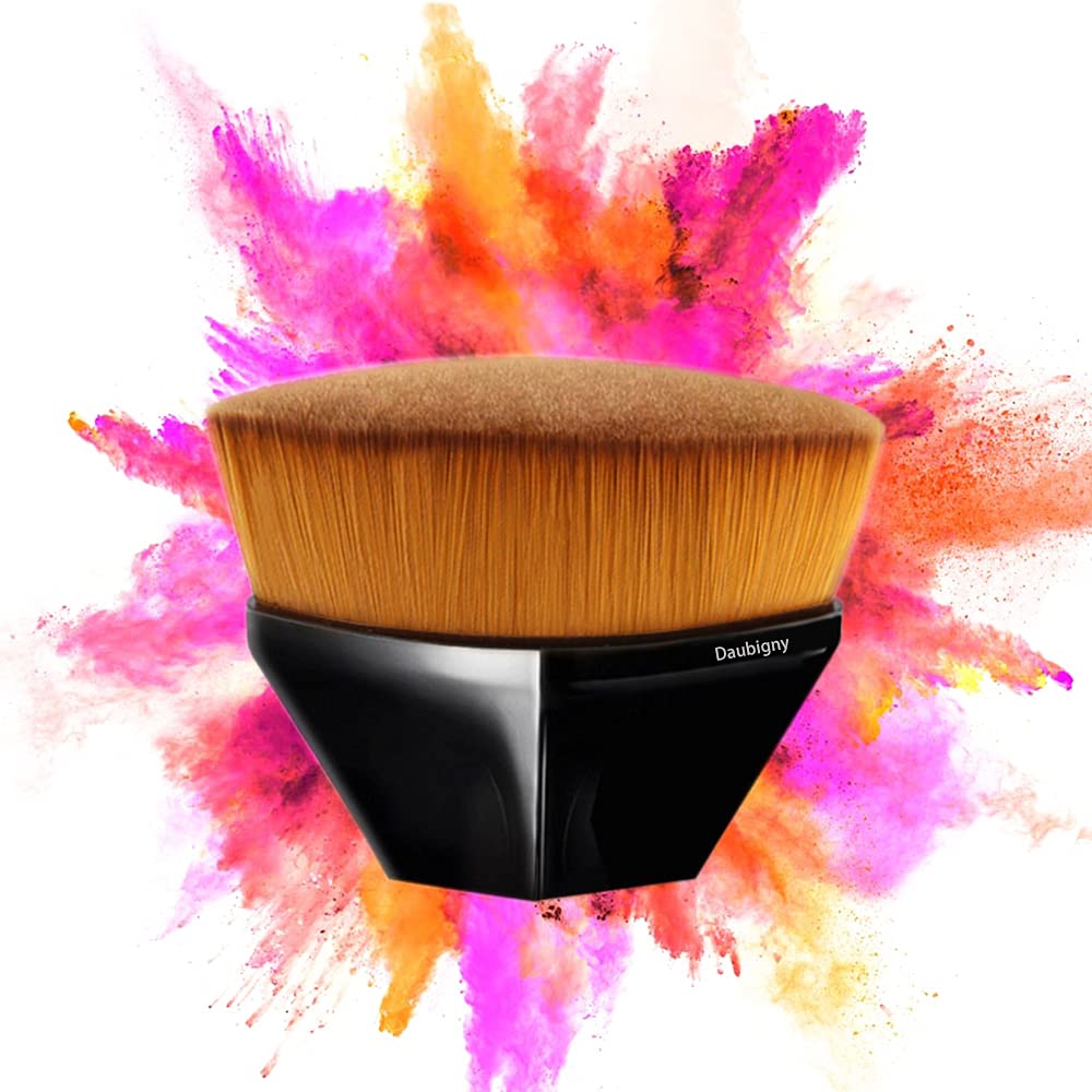 Foto 7 | Brocha De Maquillaje Daubigny Foundation Flat Top Kabuki Black - Venta Internacional.