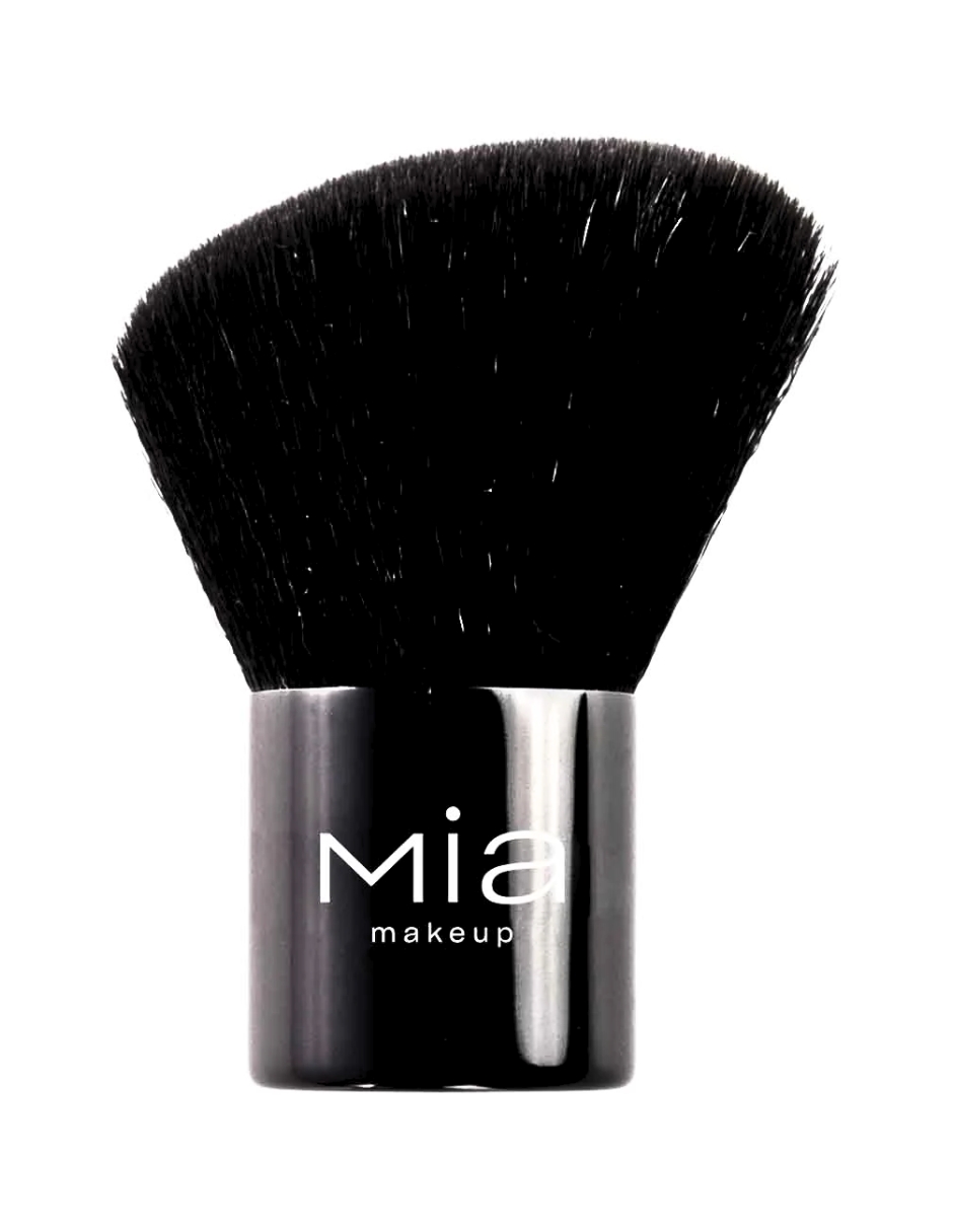 Foto 2 pulgar | Brocha De Maquillaje Mia Cosmetics Estilo Kabuki Color Negro