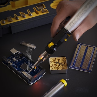 Foto 7 | Kit De Soldador De Butano Lexivon Lx-770 Inalámbrico Con Encendido Automático - Venta Internacional.