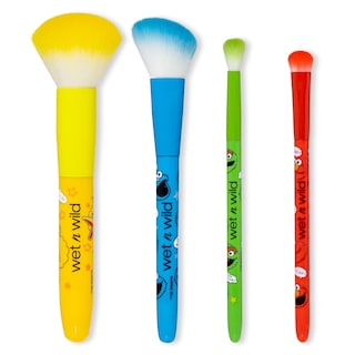 Foto 2 | Set De Brochas De Maquillaje Wet N Wild Sesame Street, 4 Piezas - Venta Internacional.