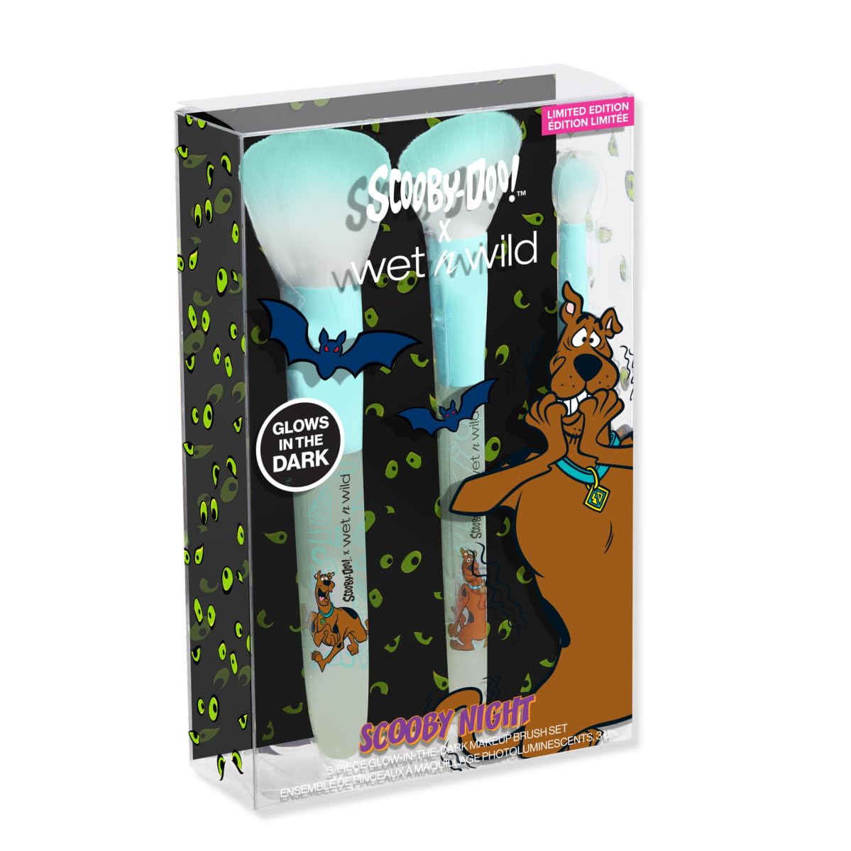 Foto 3 | Set De Brochas De Maquillaje Wet N Wild Scooby Doo Scooby Night, 3 Piezas - Venta Internacional.