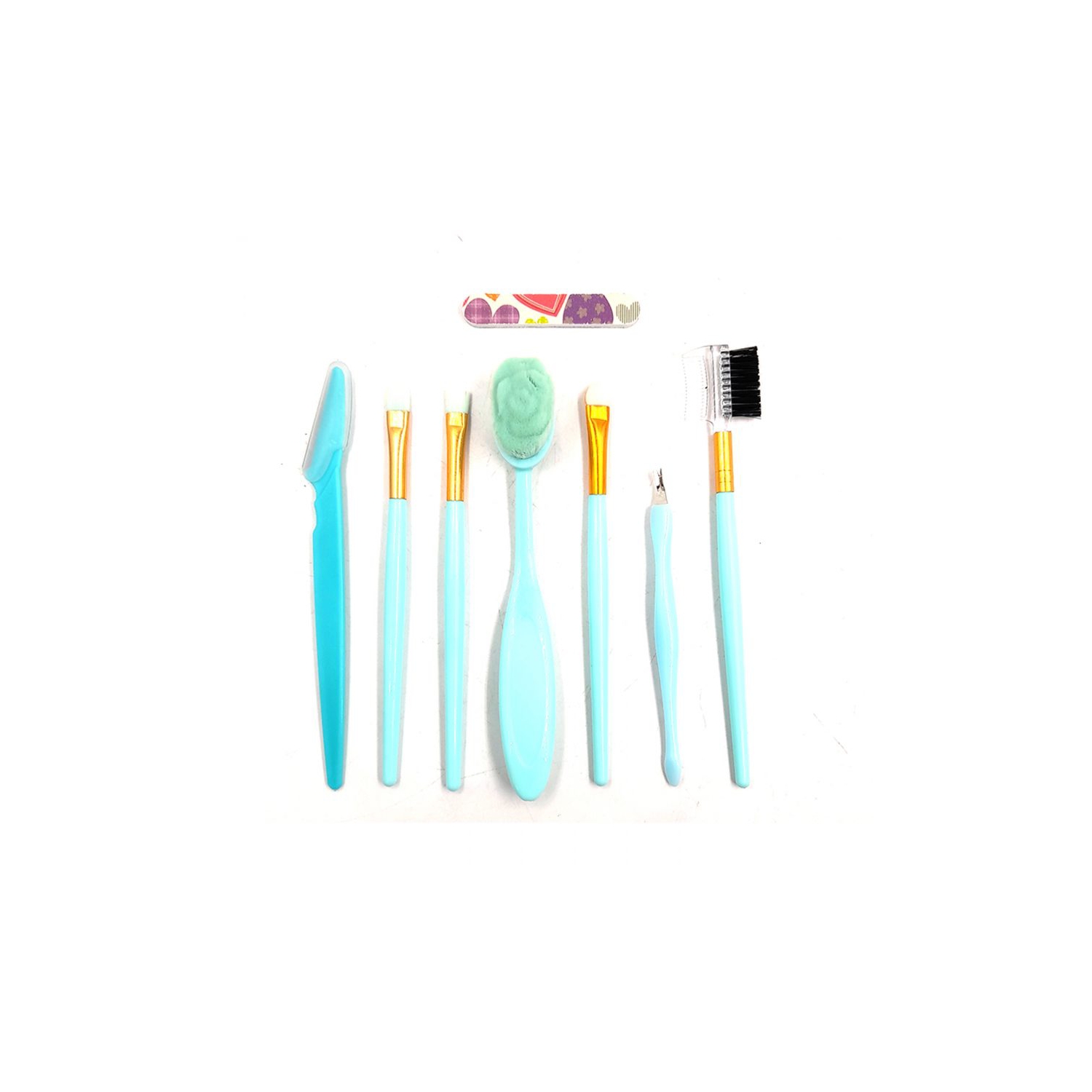 Foto 1 | Set De Brochas De Maquillaje De 8 Piezas, Material Sintético, Libre De Crueldad Animal - Venta Internacional.