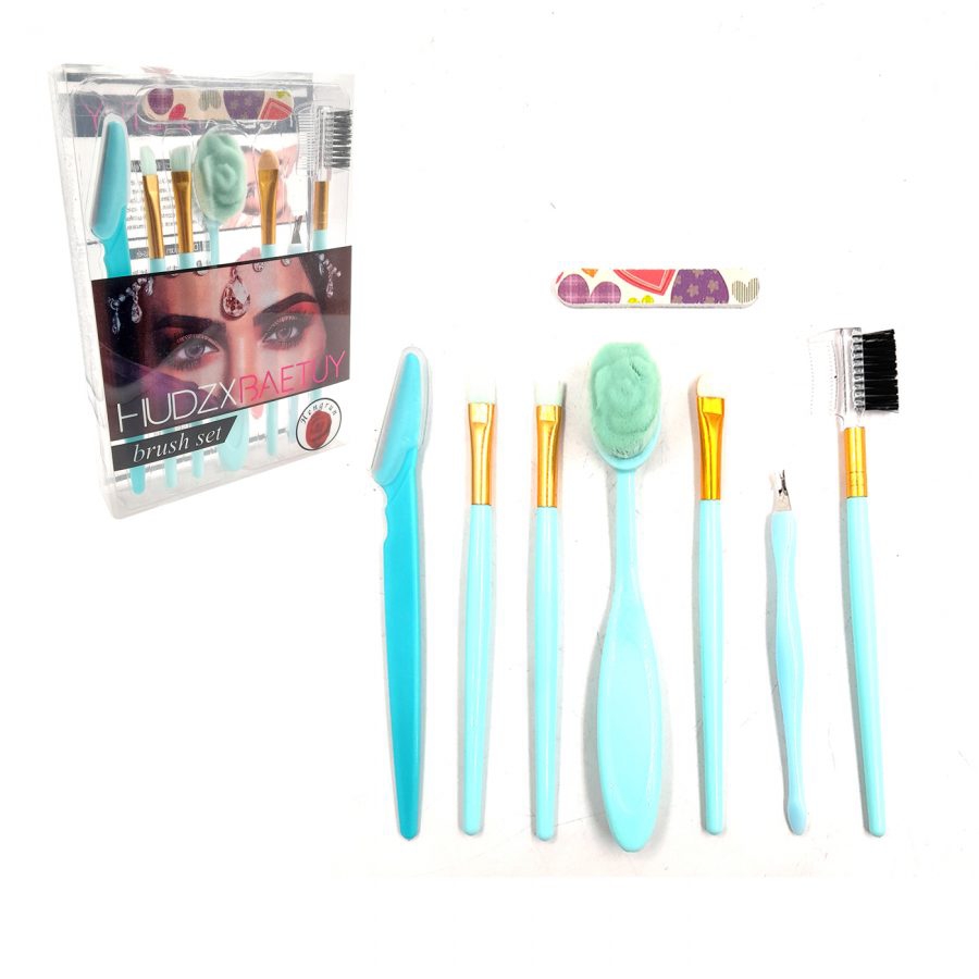 Foto 4 pulgar | Set De Brochas De Maquillaje De 8 Piezas, Material Sintético, Libre De Crueldad Animal - Venta Internacional.