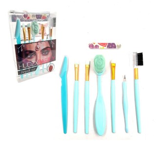 Foto 3 | Set De Brochas De Maquillaje De 8 Piezas, Material Sintético, Libre De Crueldad Animal - Venta Internacional.