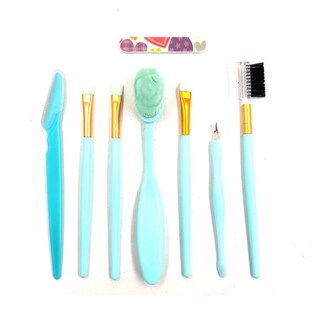 Foto 4 | Set De Brochas De Maquillaje De 8 Piezas, Material Sintético, Libre De Crueldad Animal - Venta Internacional.