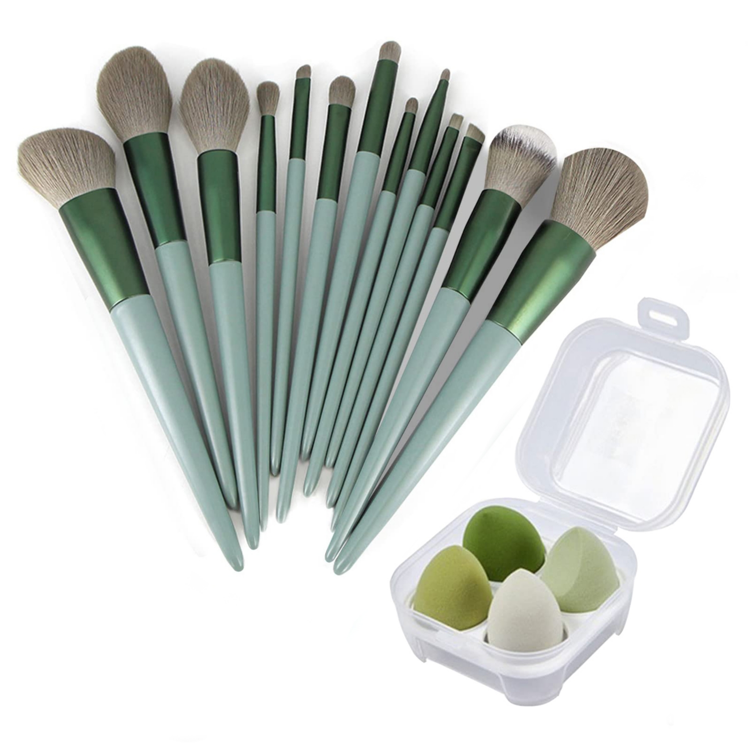 Foto 2 pulgar | Juego De Brochas De Maquillaje Profesionales De 17 Piezas Con Bolsa De Almacenamiento - Venta Internacional.