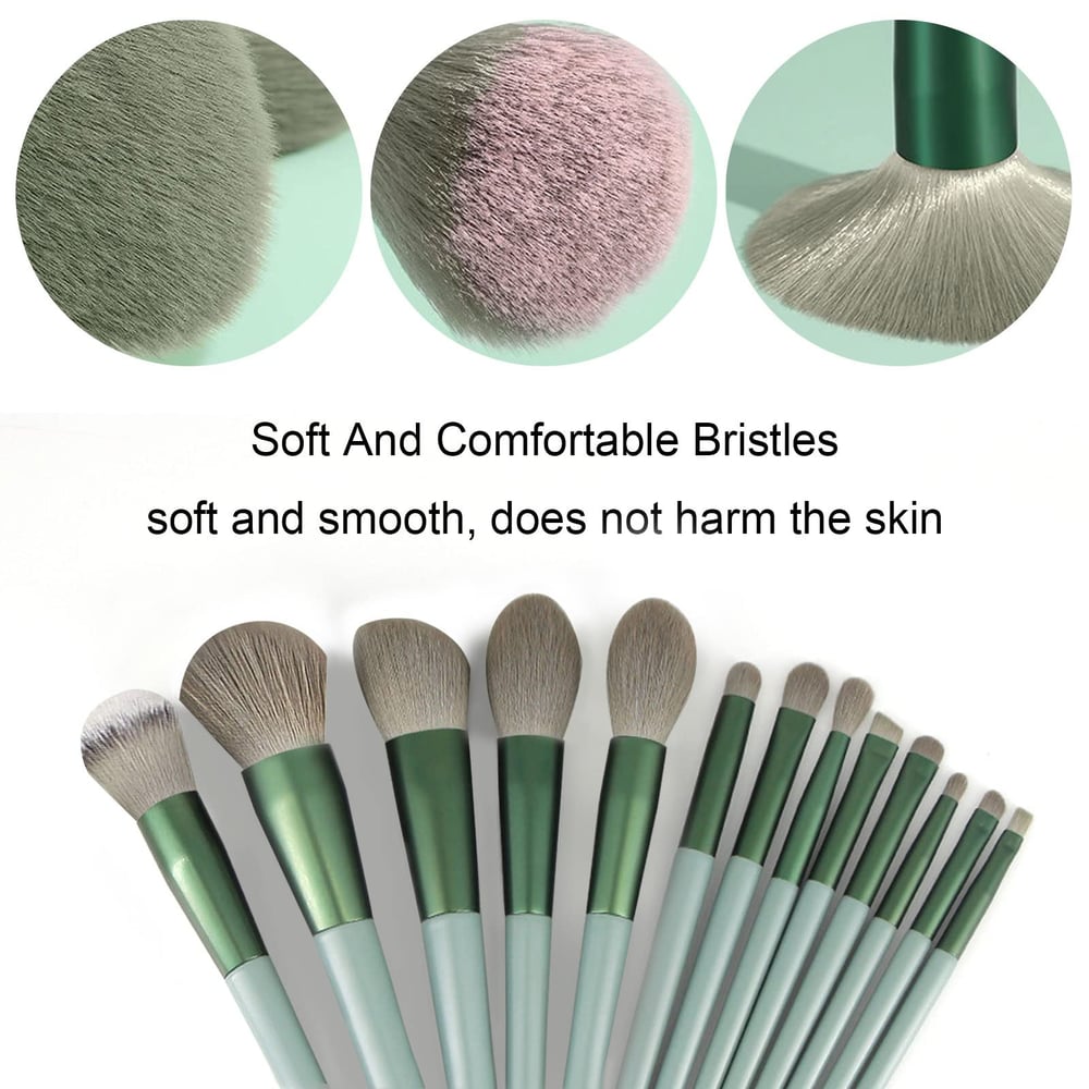 Foto 4 pulgar | Juego De Brochas De Maquillaje Profesionales De 17 Piezas Con Bolsa De Almacenamiento - Venta Internacional.
