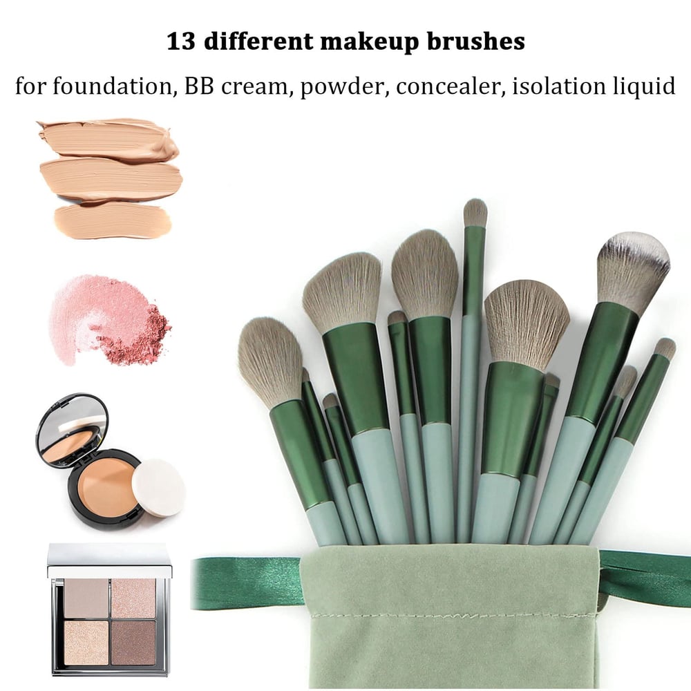 Foto 5 pulgar | Juego De Brochas De Maquillaje Profesionales De 17 Piezas Con Bolsa De Almacenamiento - Venta Internacional.