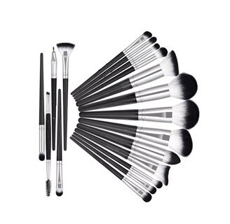 Foto 5 | Set De Brochas Maquillaje Profesional 18 Piezas, Color Negro + Plata Belug